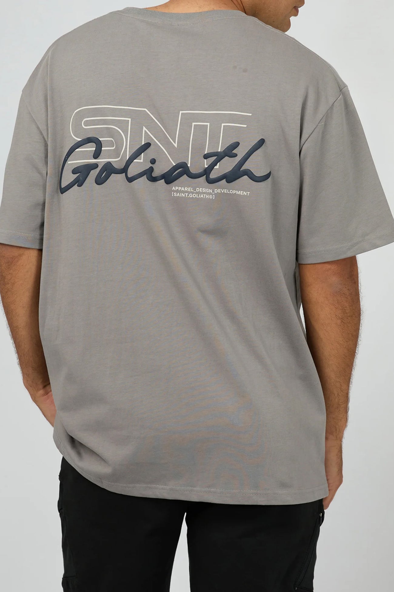 Link Script Tee Smoke