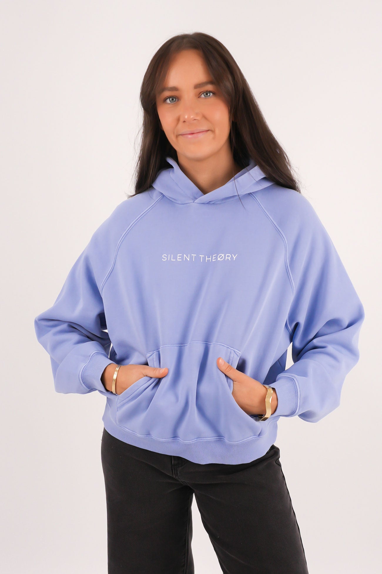 Logo Hoodie Light Blue