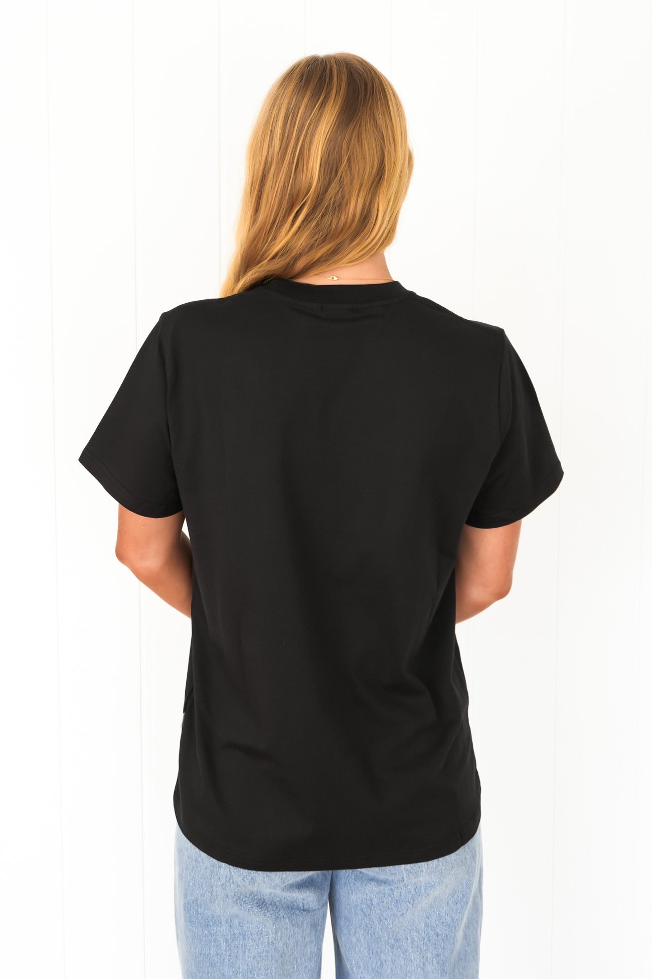 Logo Boyfriend T-Shirt Black