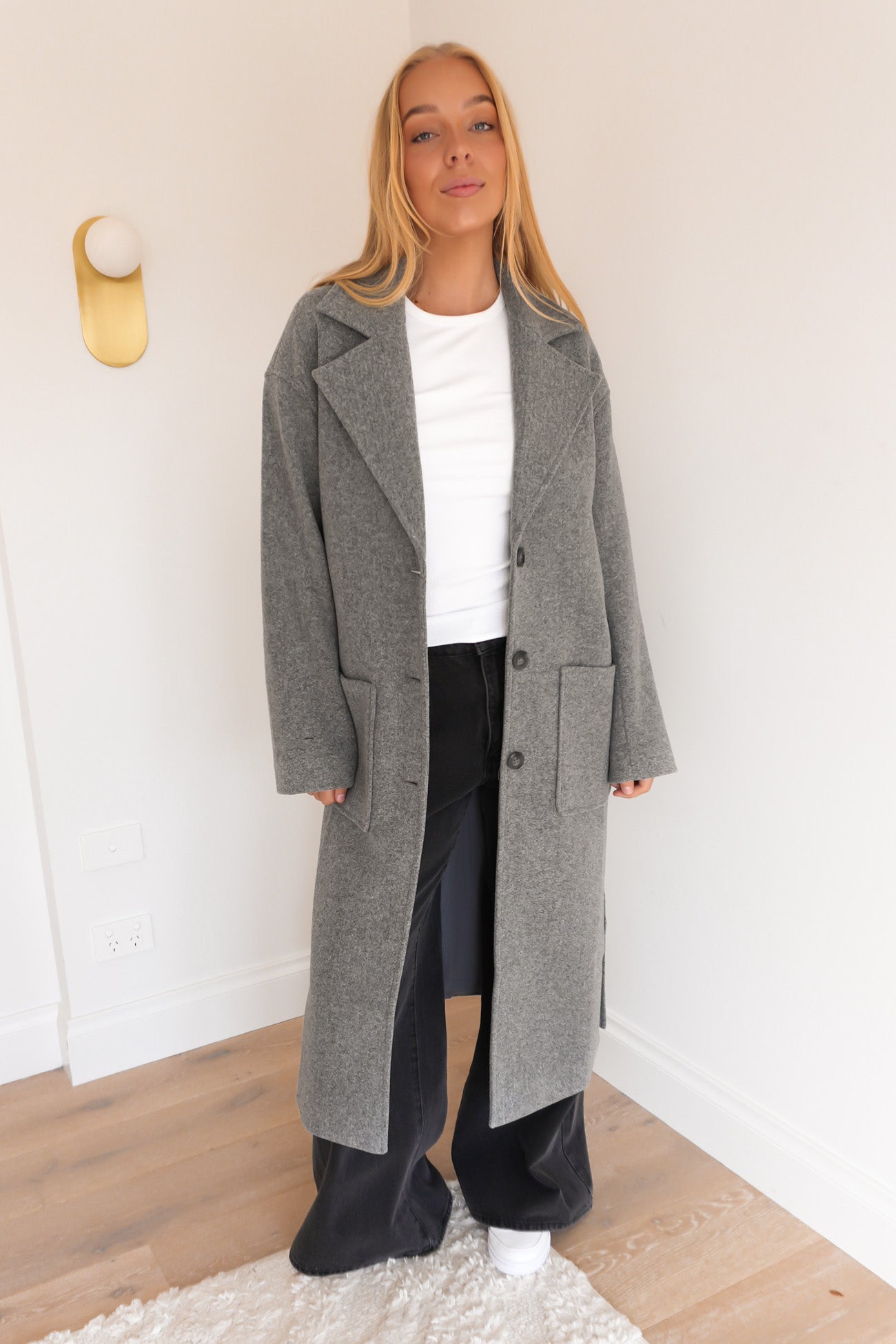 Long Island Coat Grey