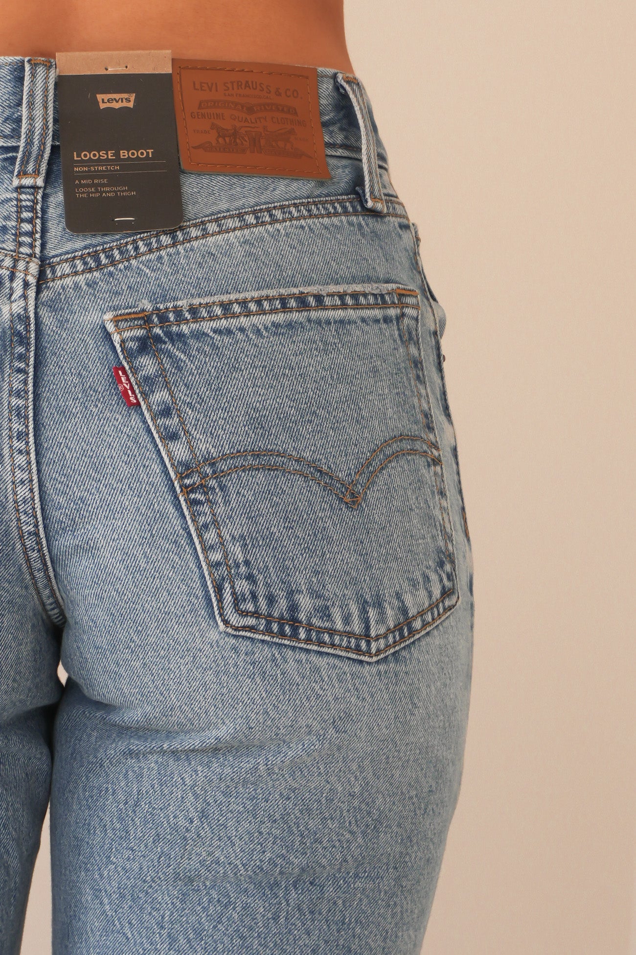 Loose Boot Cut Jean Easy Days