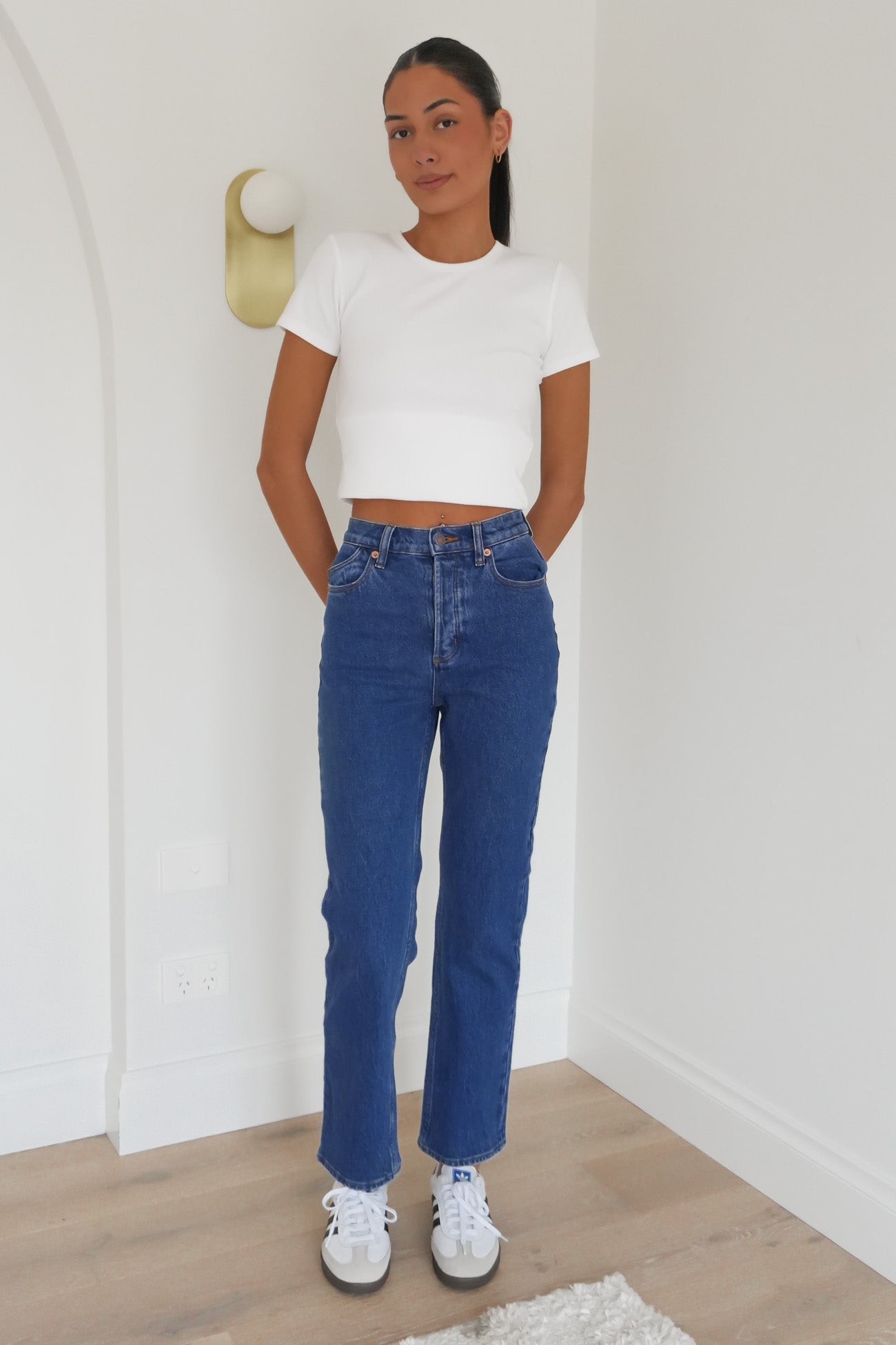 LouLou Straight Jean Canyon Stone
