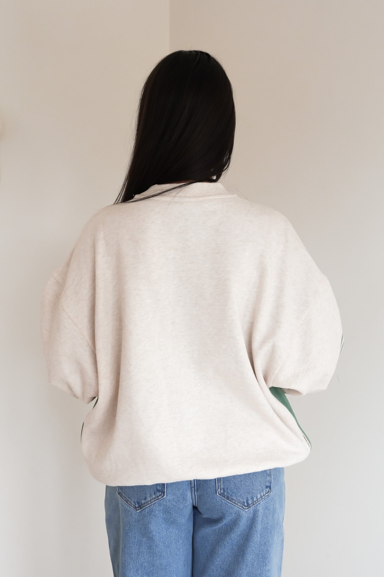 Luck Off Pullover Vintage White