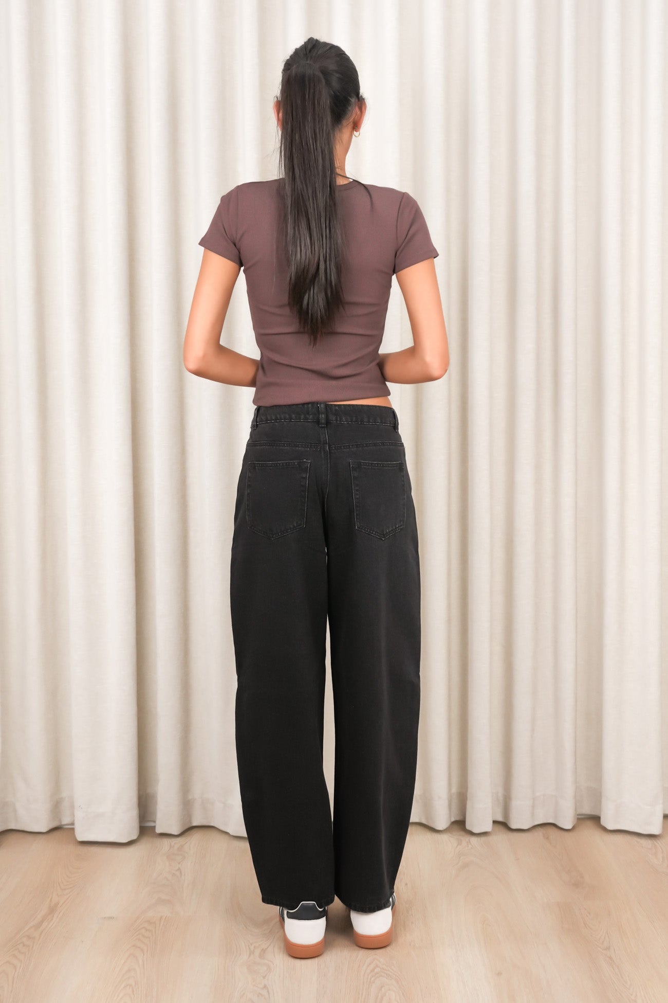 Lullaby Barrel Jean Black