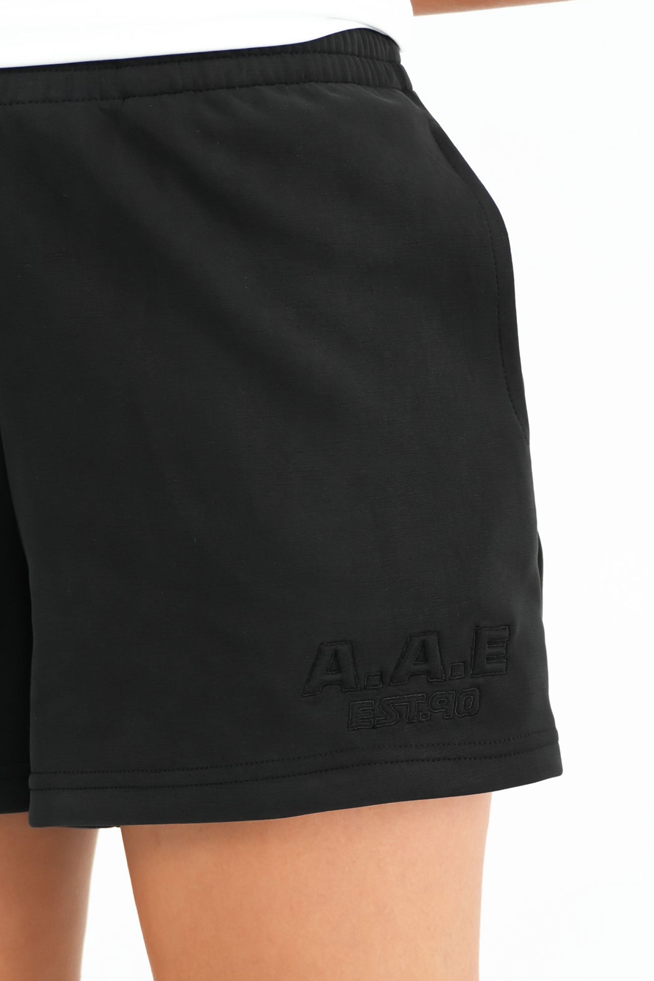 Luxe Active Track Short Black