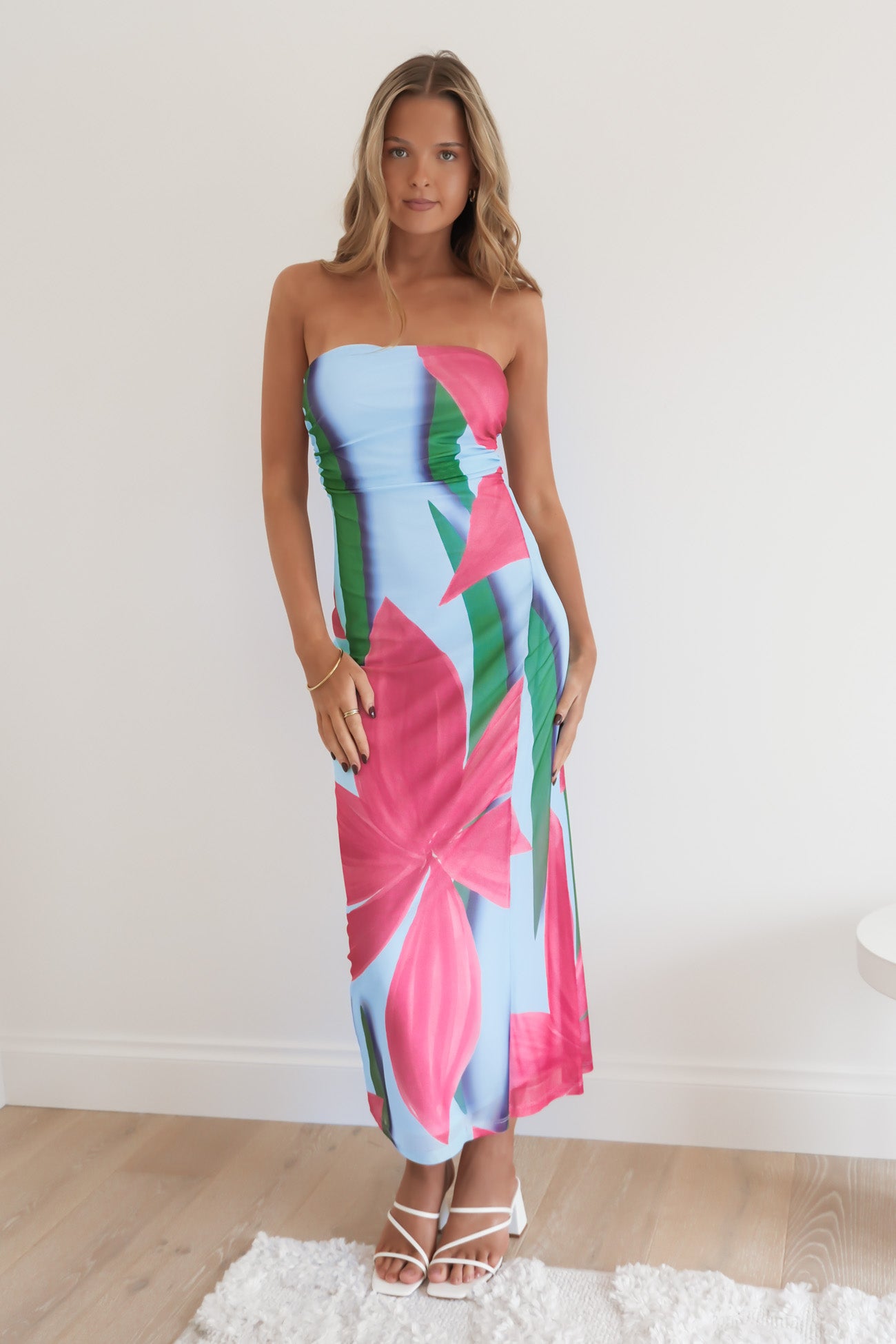 Maddison Midi Dress Petal Reverie