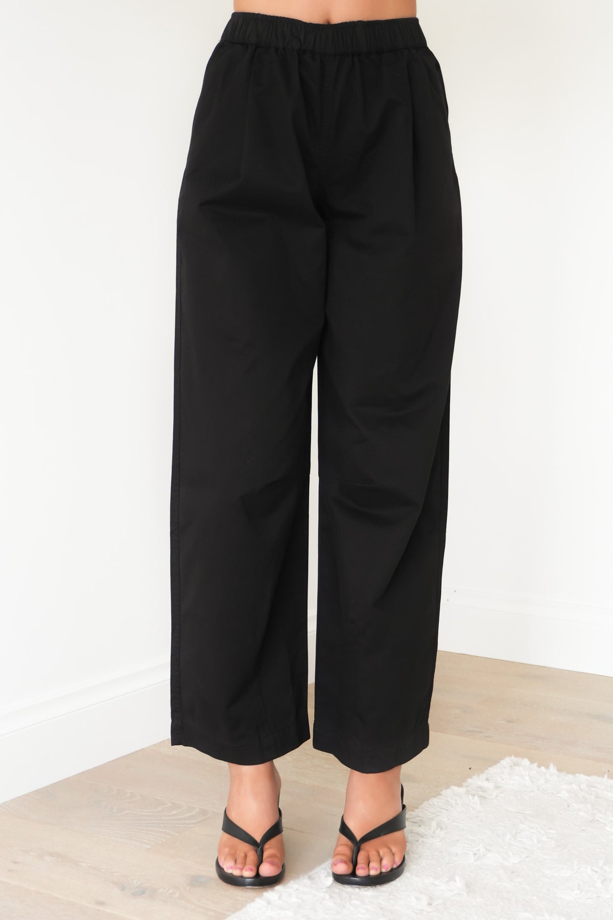 Margo Barrel Pant Black