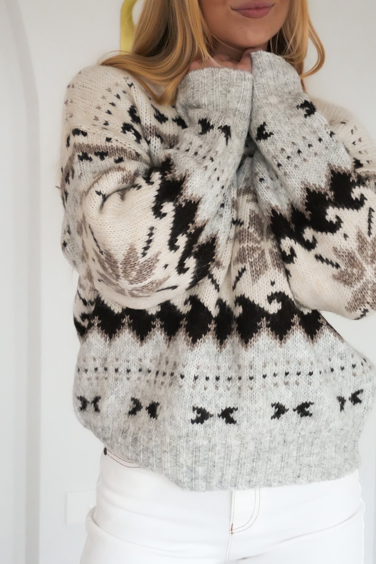 Marina Knit Crew Multicoloured