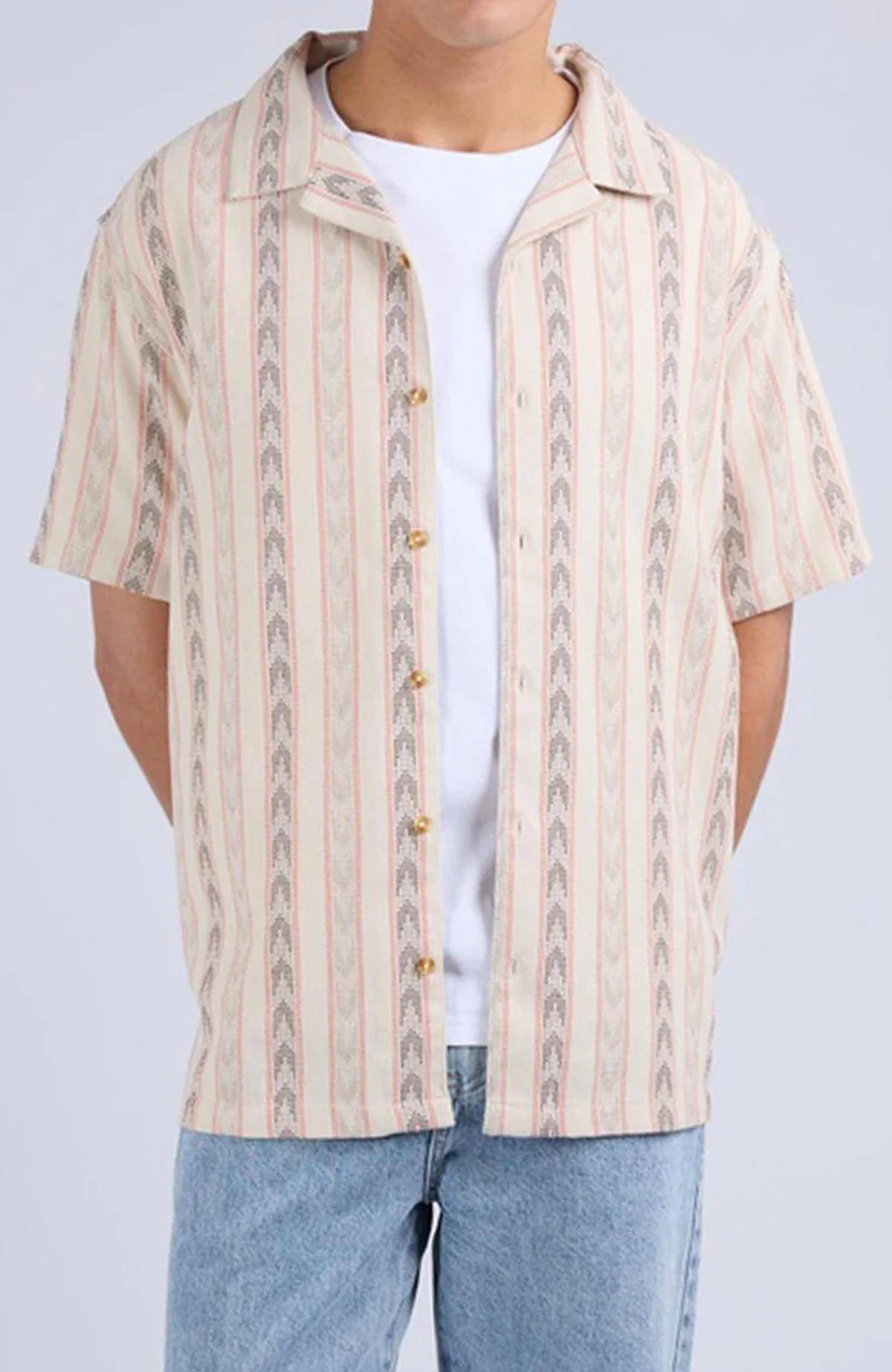 Capri Short Sleeve Shirt Tan