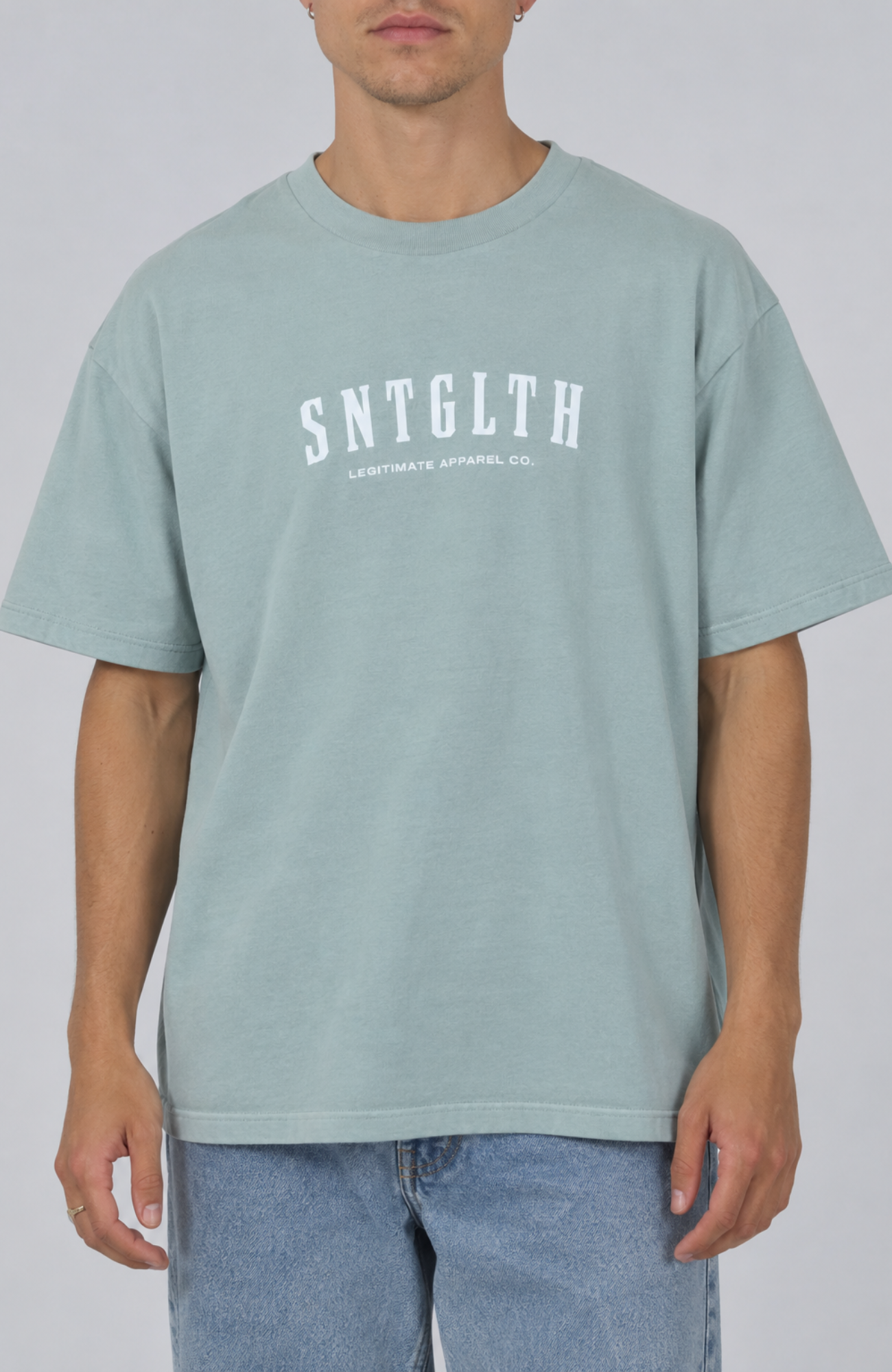 Hurricane Tee Sky Blue