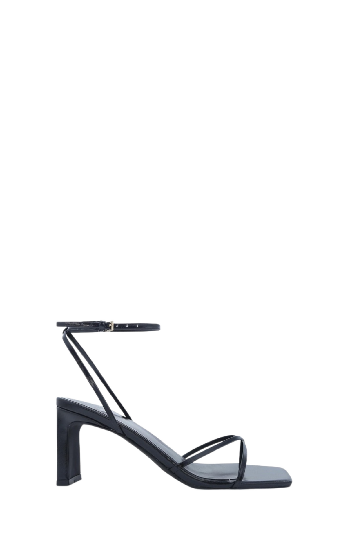 Toria Heel Black Shine