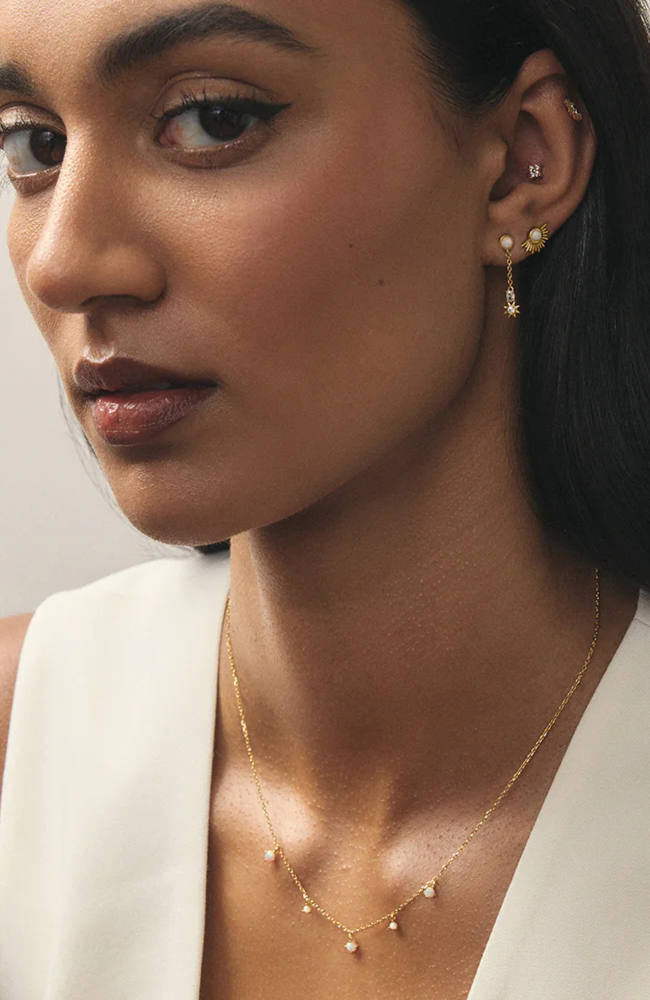 Oceane Studs Gold