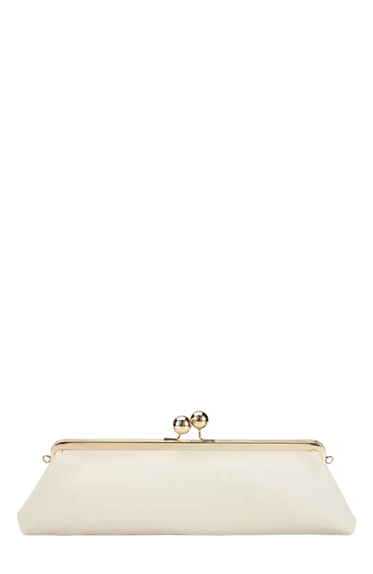 Abigail Clutch Bag Bone
