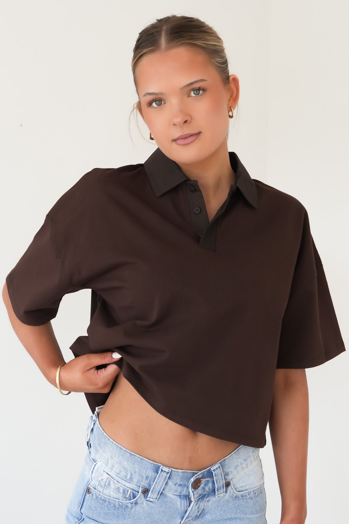 Marli Rugby Top Brown
