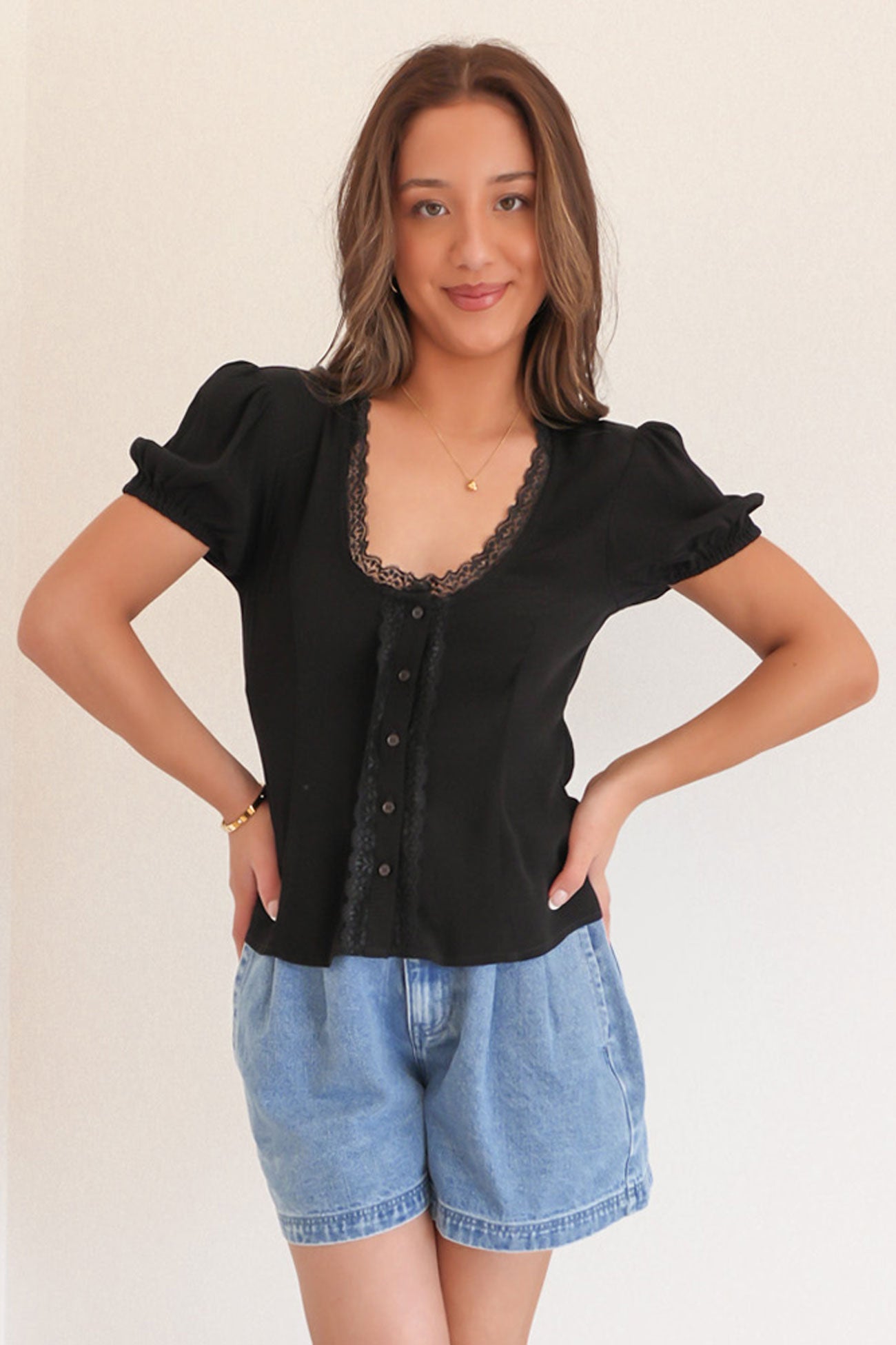 Maybelle Top Black