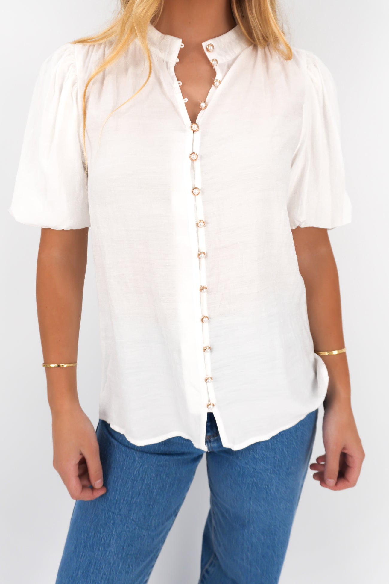Mayflower Blouse Ivory