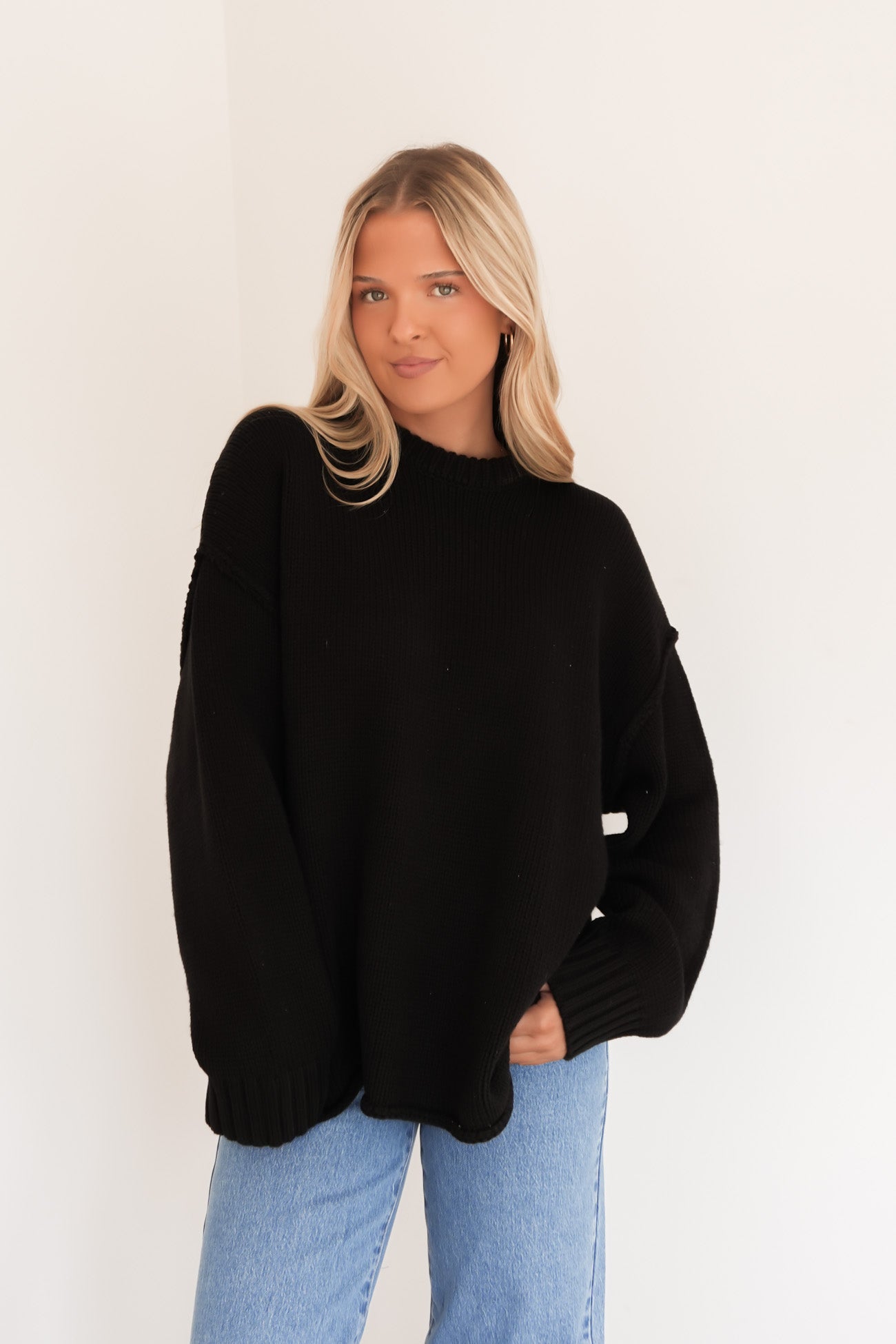Meagan Knit Black
