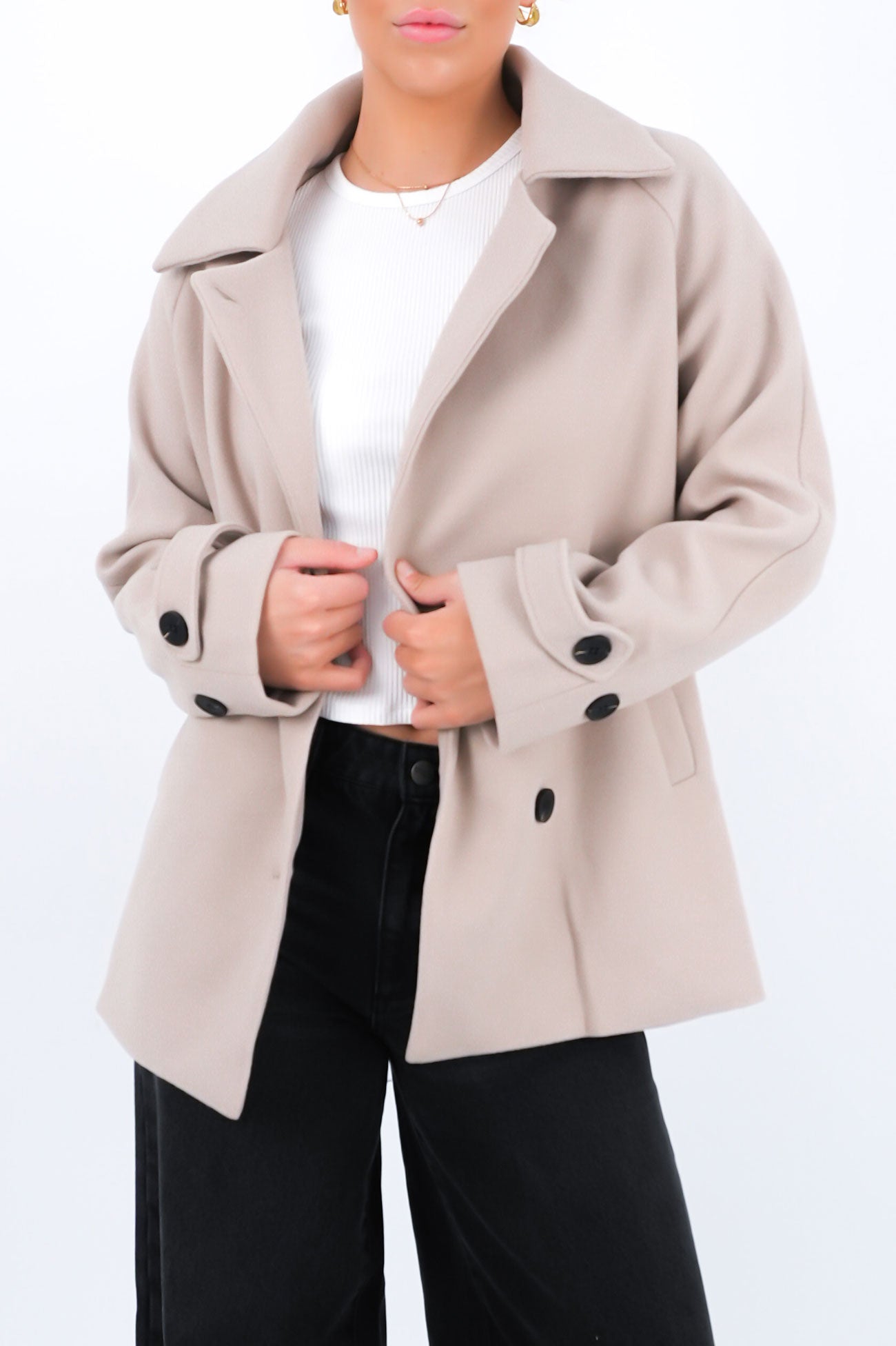 Melinda Coat Beige