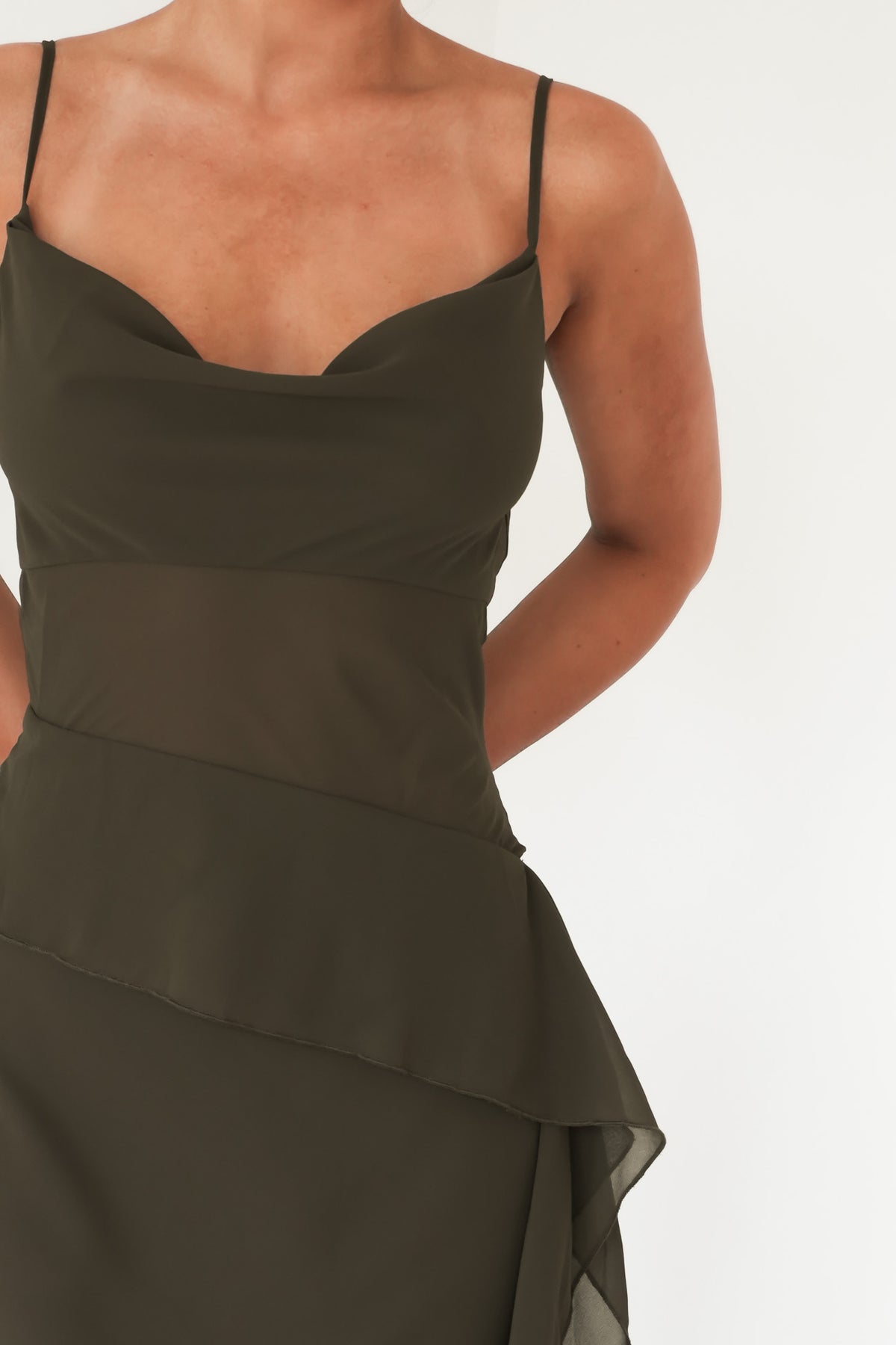 Melissah Maxi Dress Olive
