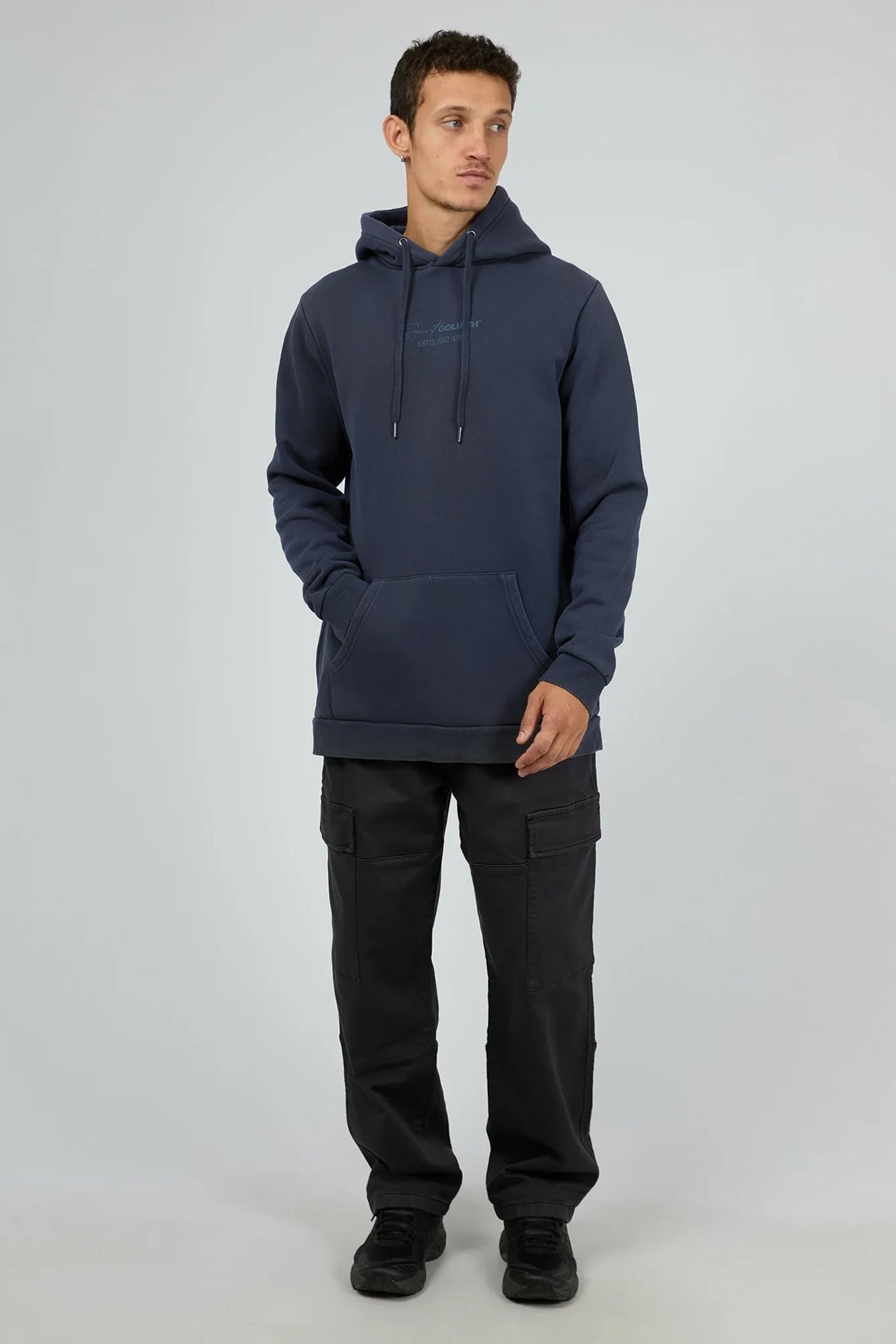 Memory Hoodie Steel Blue