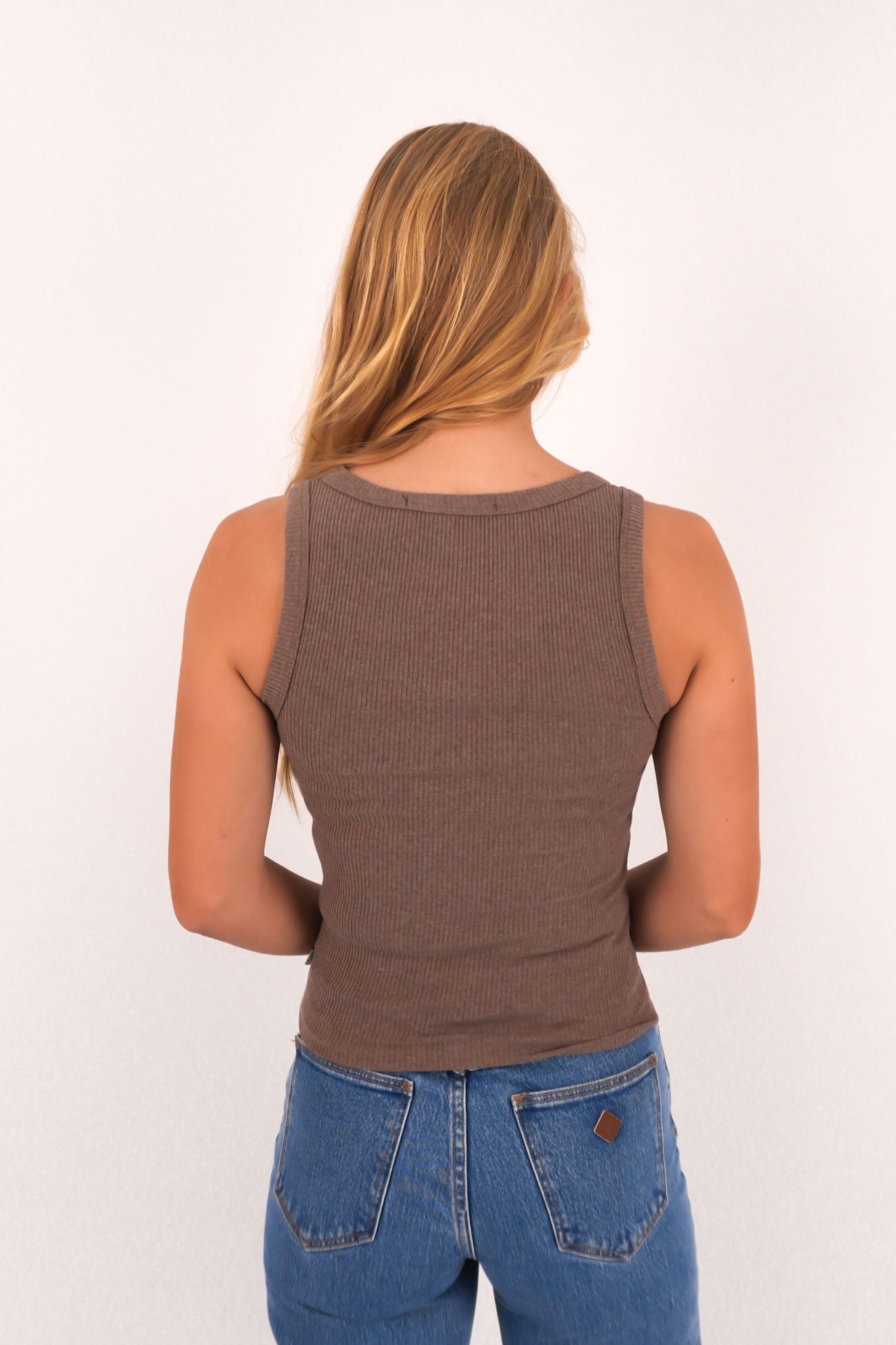 Mia Tank Brown