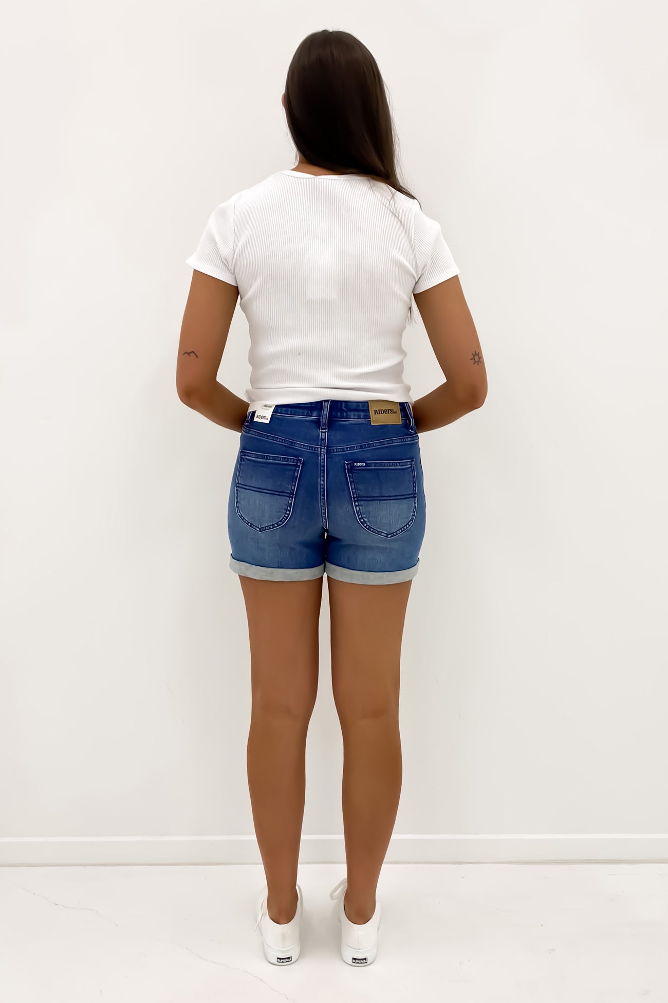Mid-Thigh Short Harper Blue