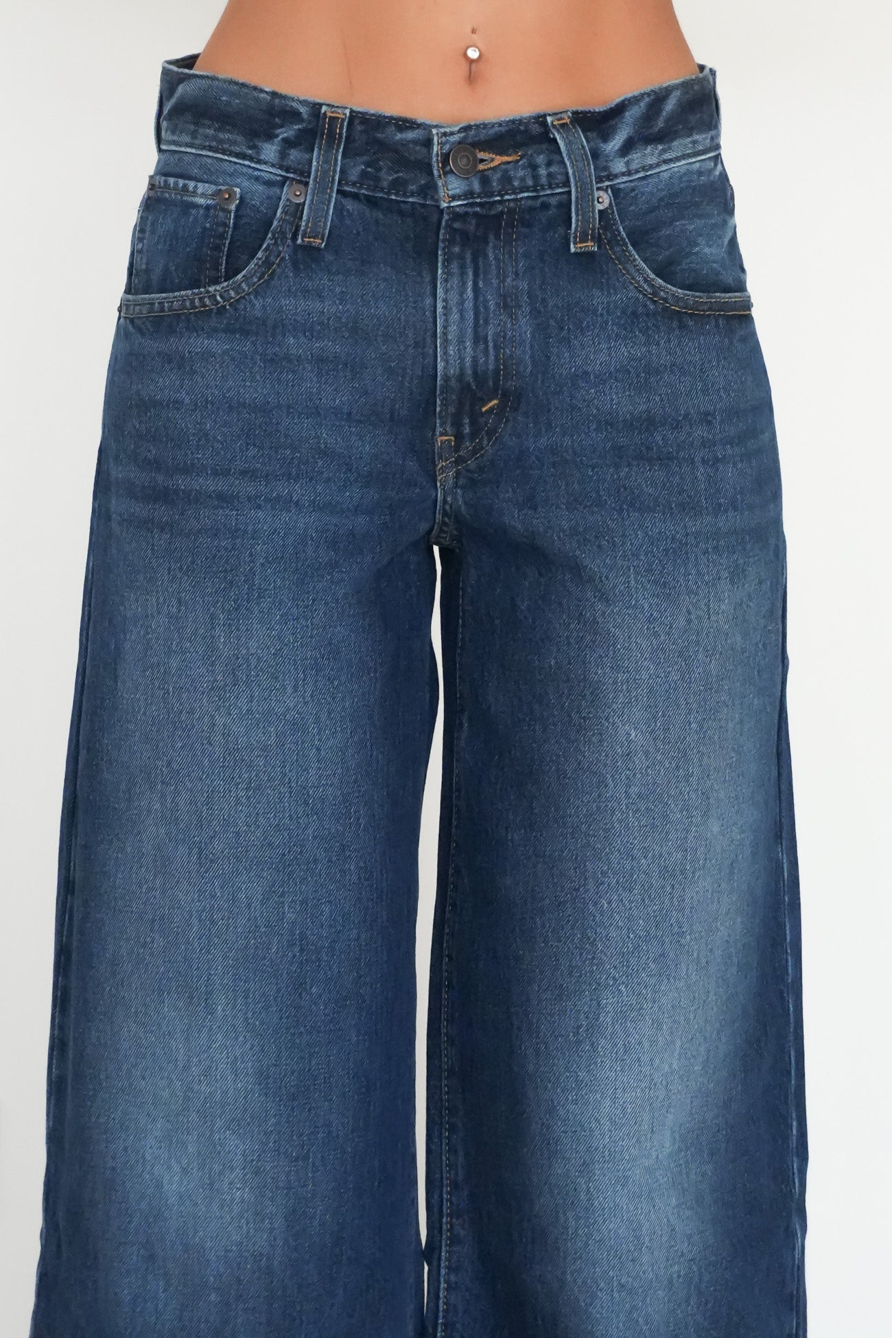Middy Wide Leg Jean Midnight Charm