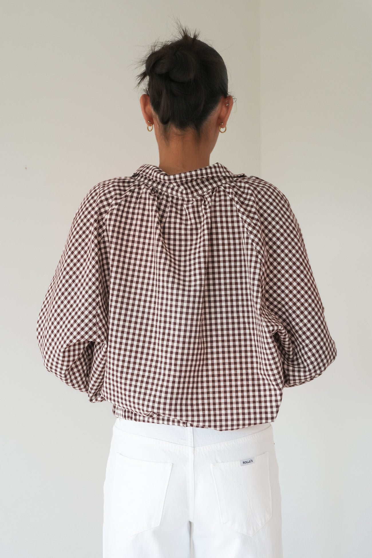 Milenka Overshirt Chocolate Gingham
