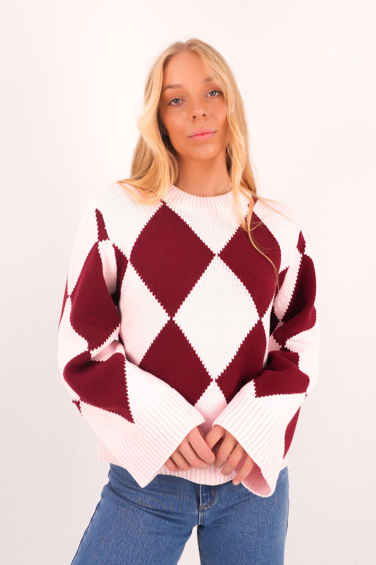 Murphy Knit Pink Wine