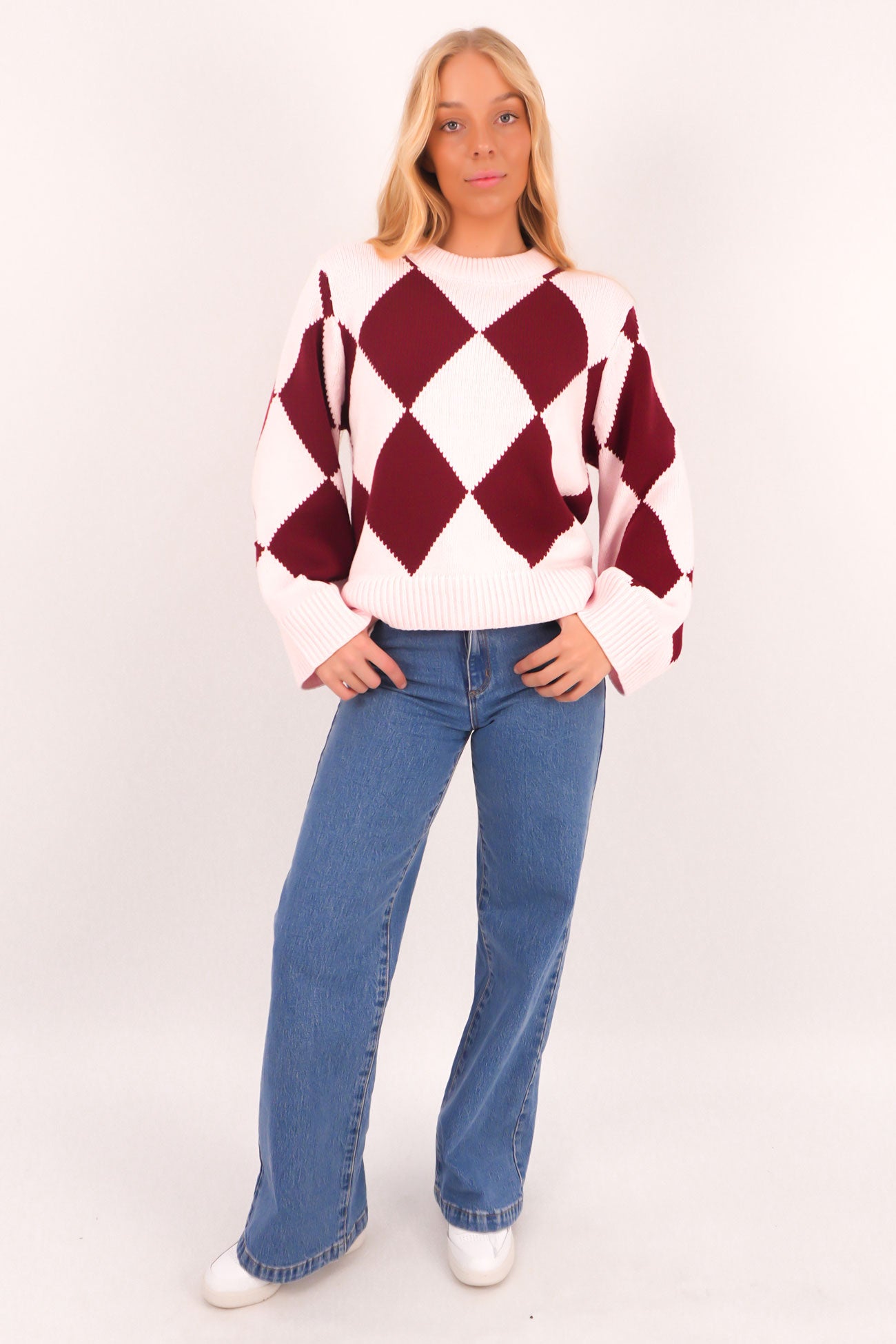 Murphy Knit Pink Wine