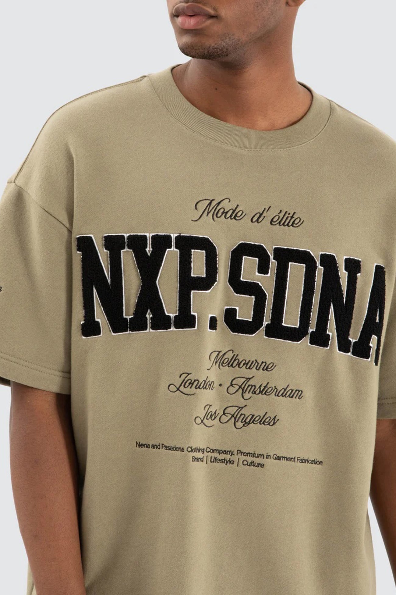 Captain Loopback Raptor Tee Khaki