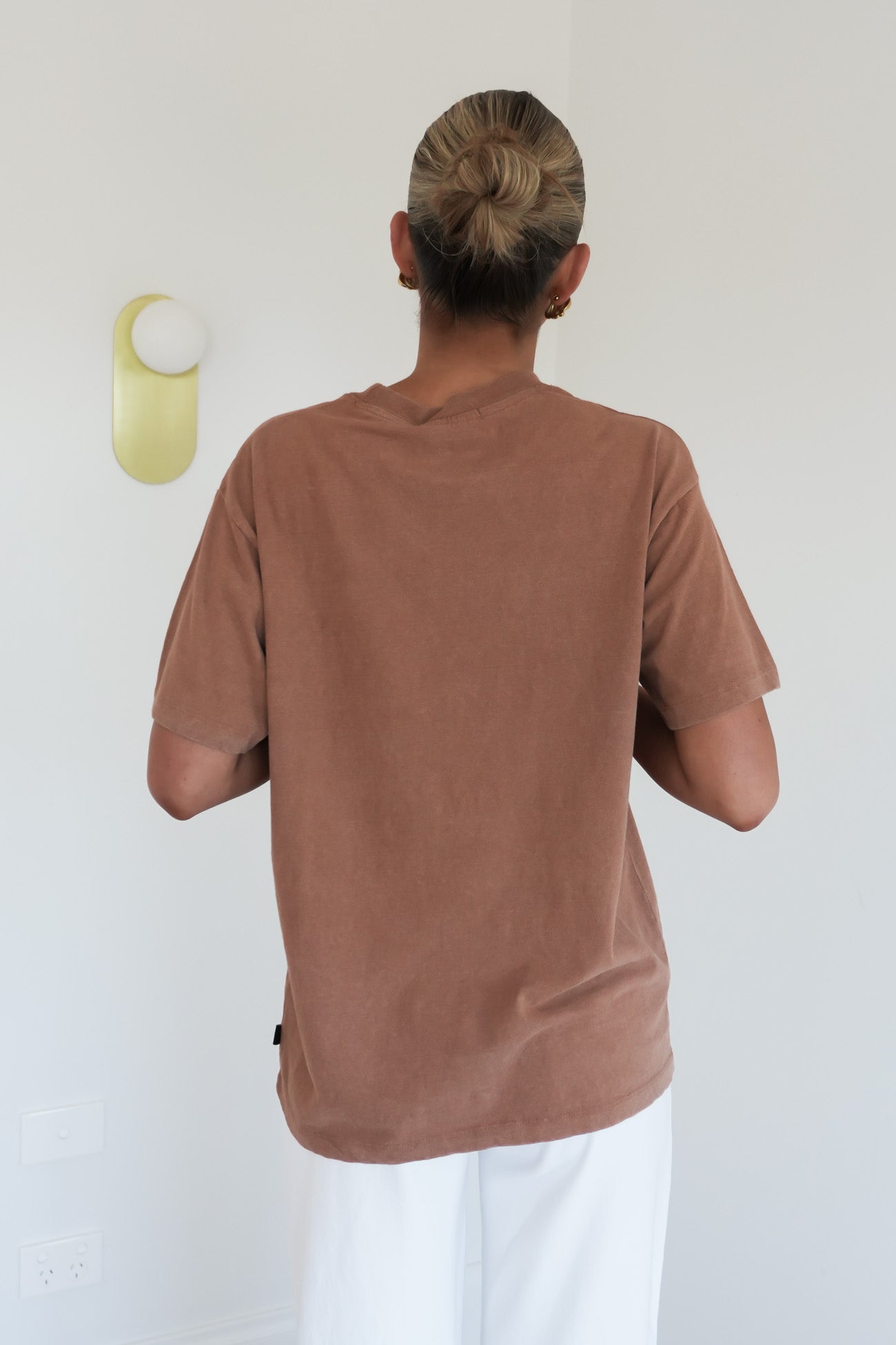 Nahla Relaxed Tee Cinnamon