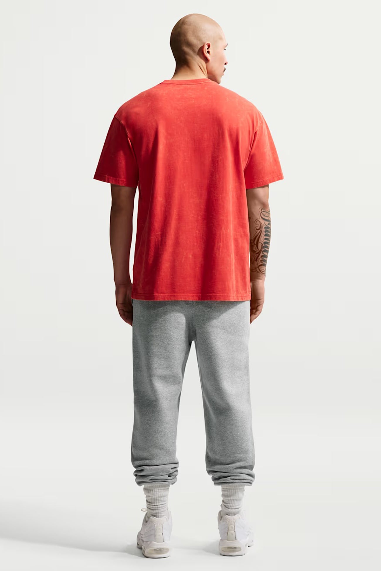 Nike Club BB Jogger Dark Grey Heather Univerity Red