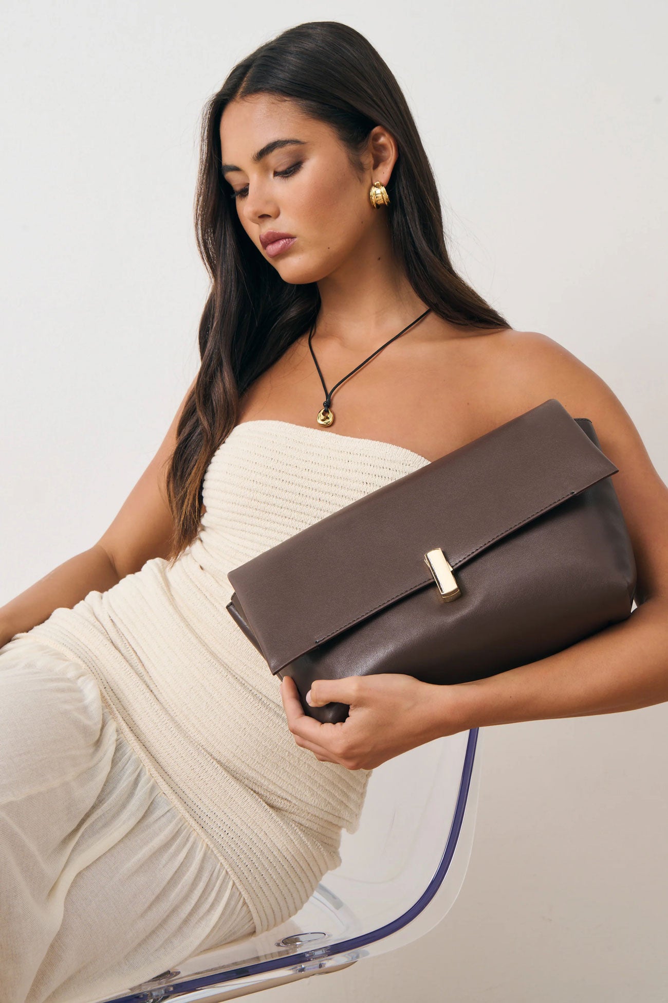 Nova Clutch Brown