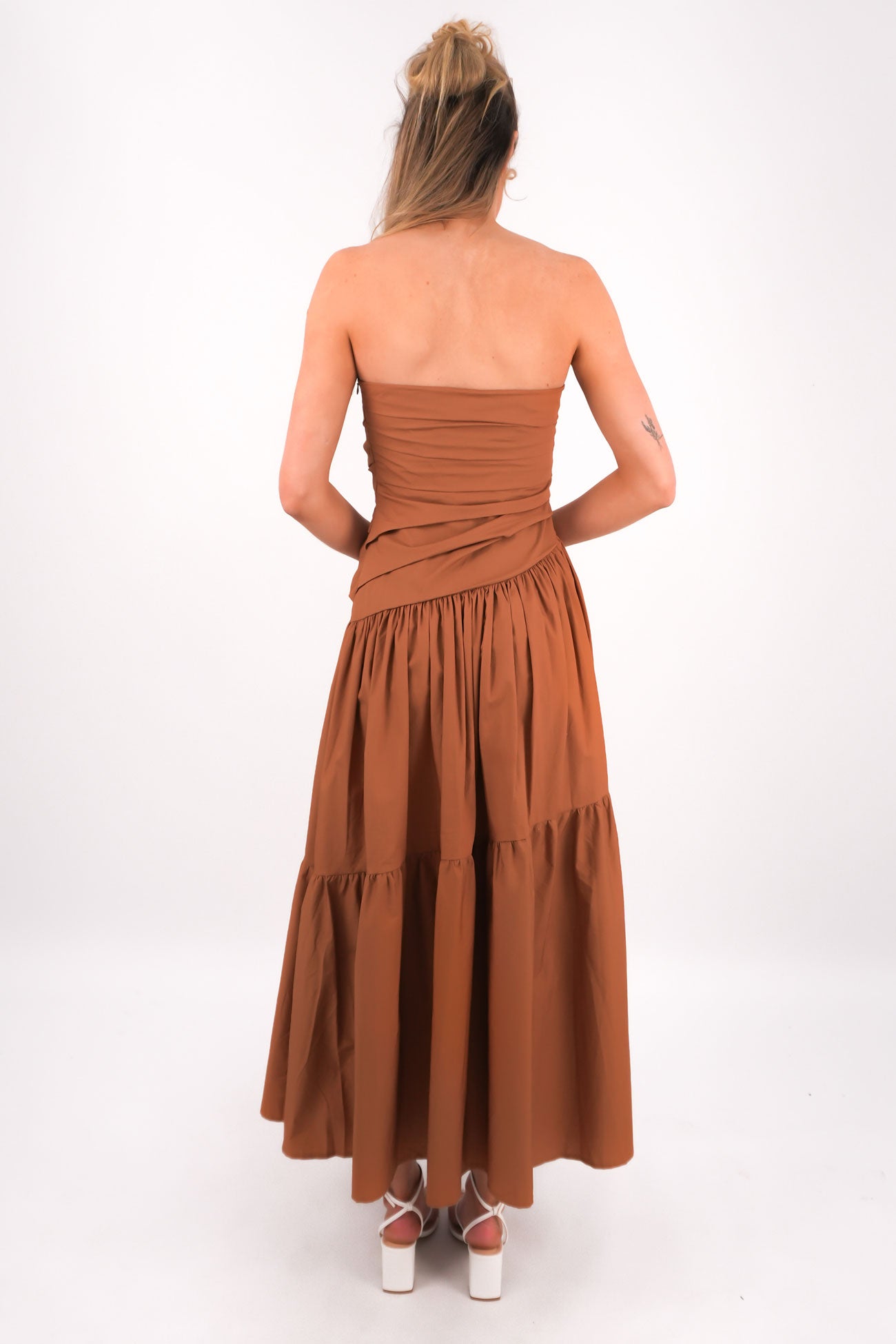 Pamela Maxi Dress Chocolate