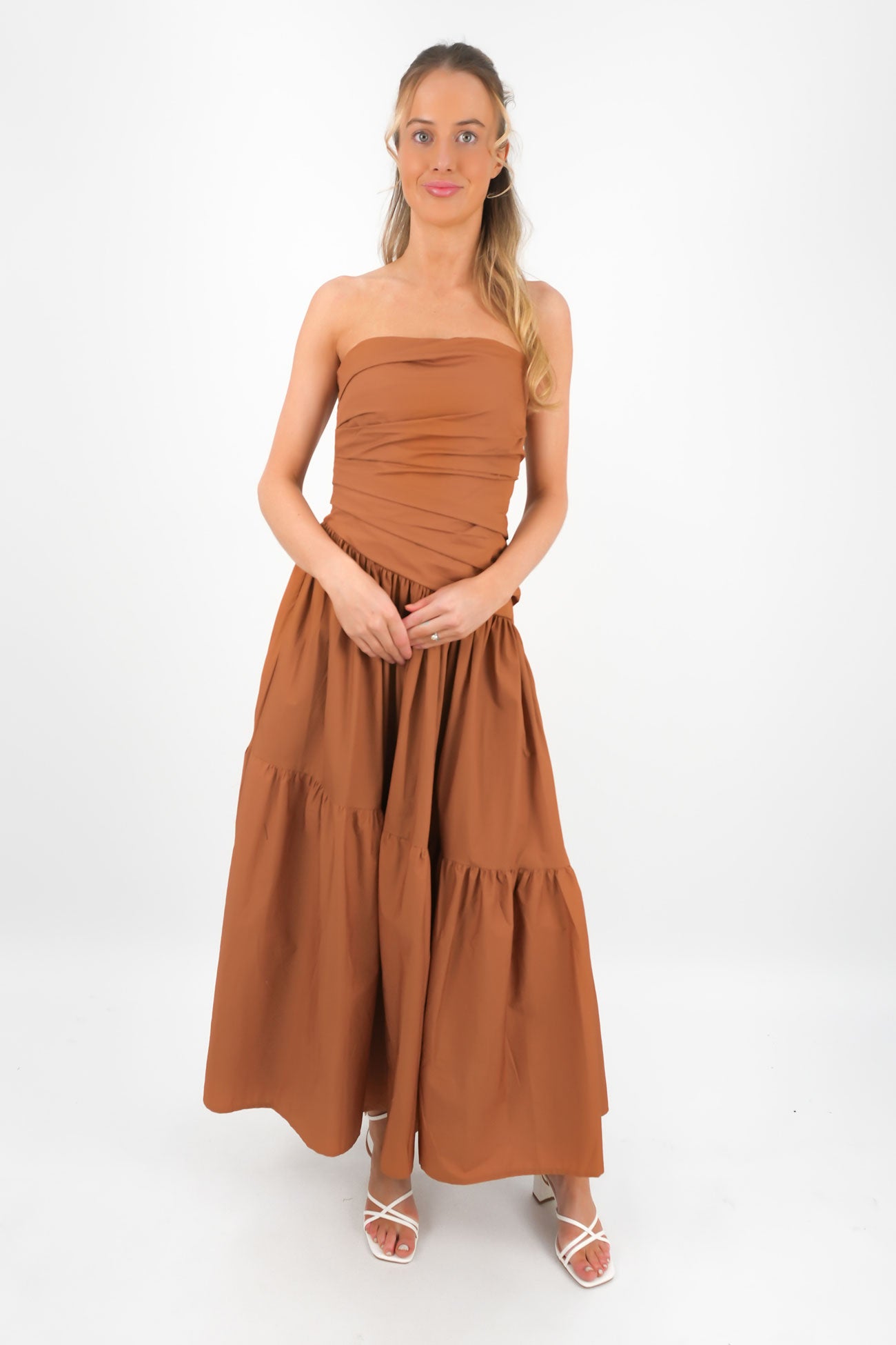 Pamela Maxi Dress Chocolate