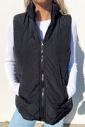 Pamela Reversible Vest Black