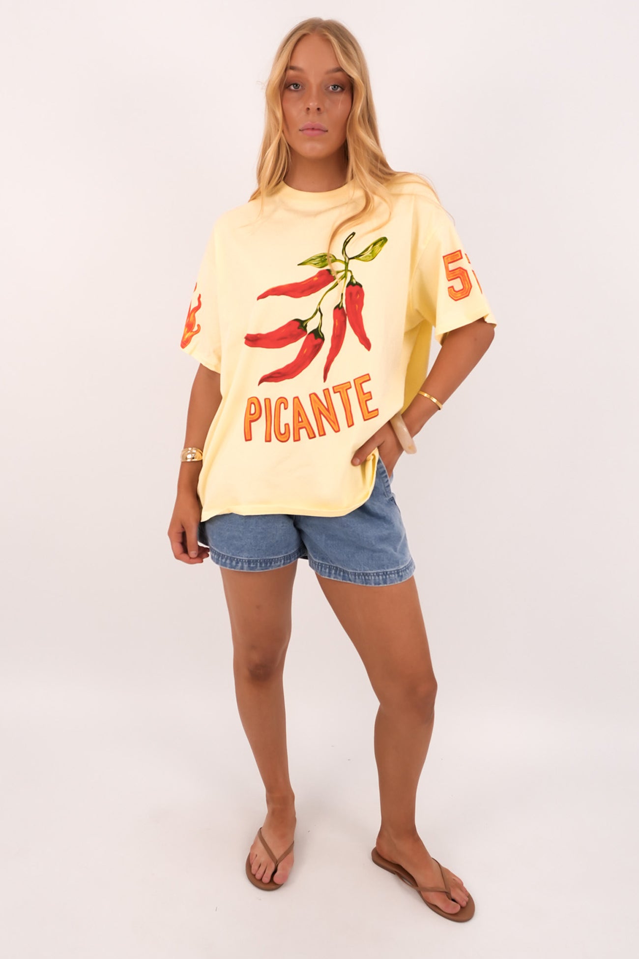 Picante Tee Yellow