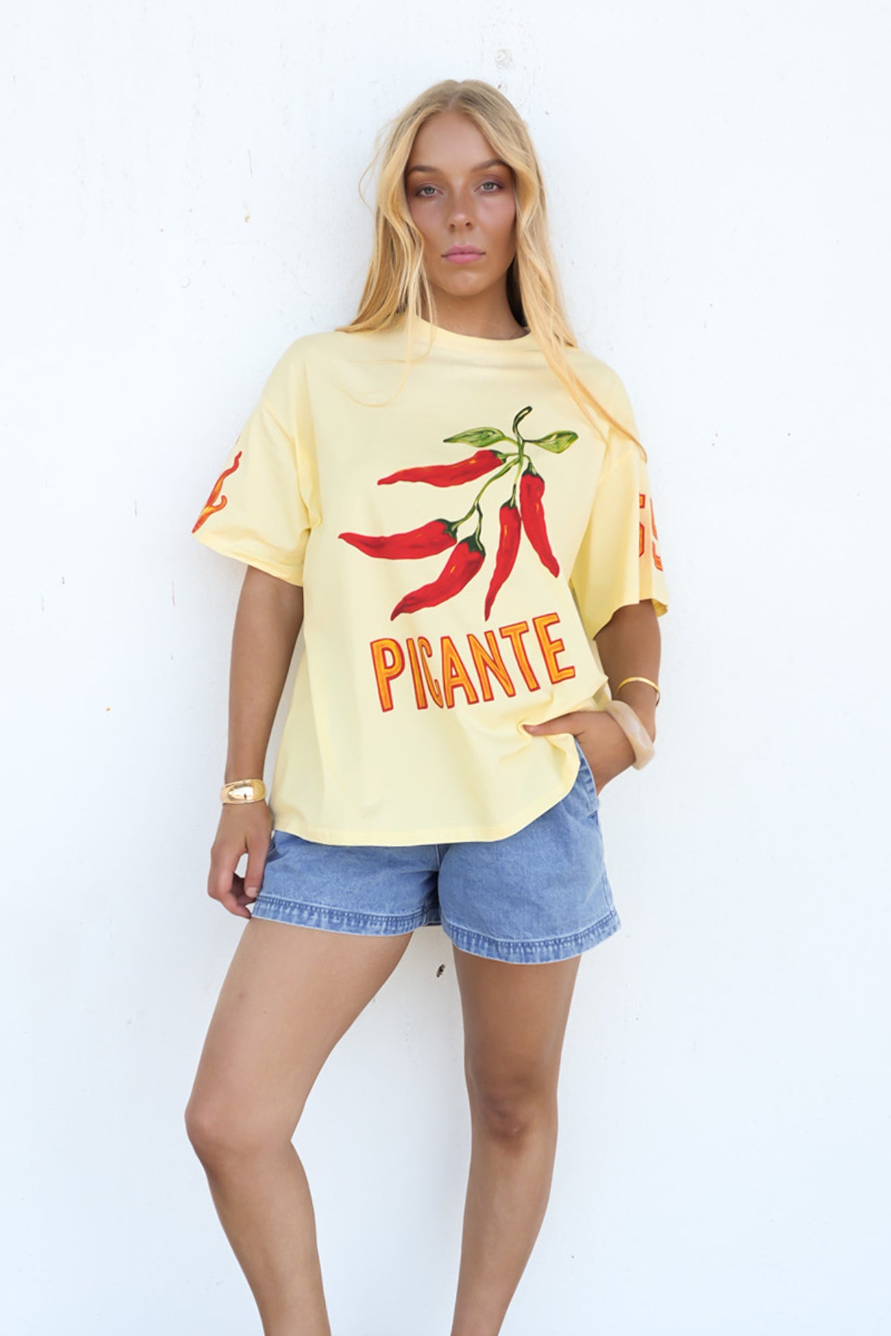 Picante Tee Yellow