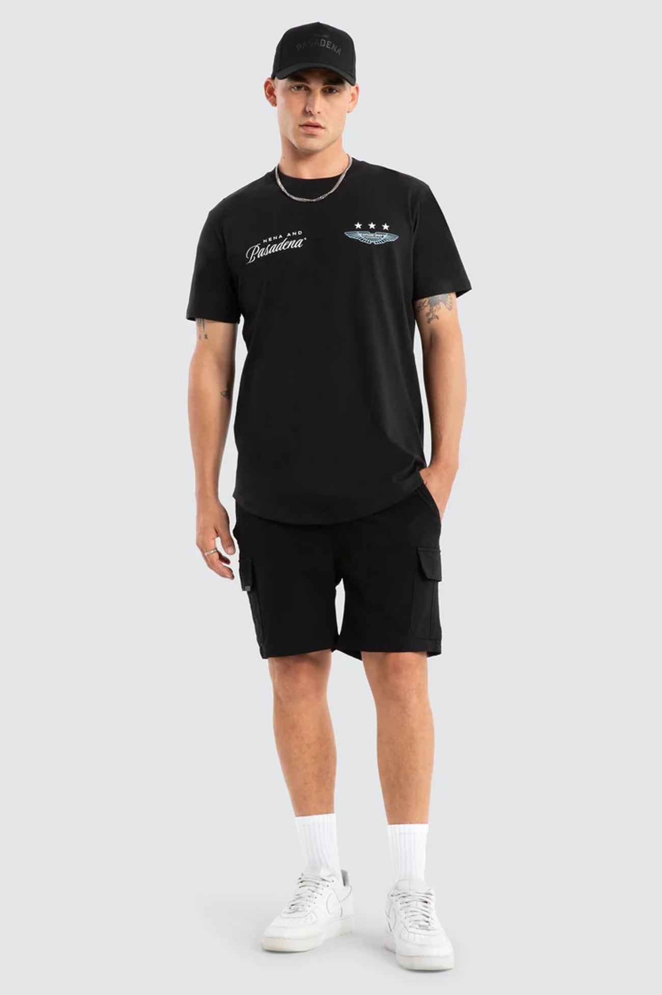 Pledge Dual Curved Tee Jet Black