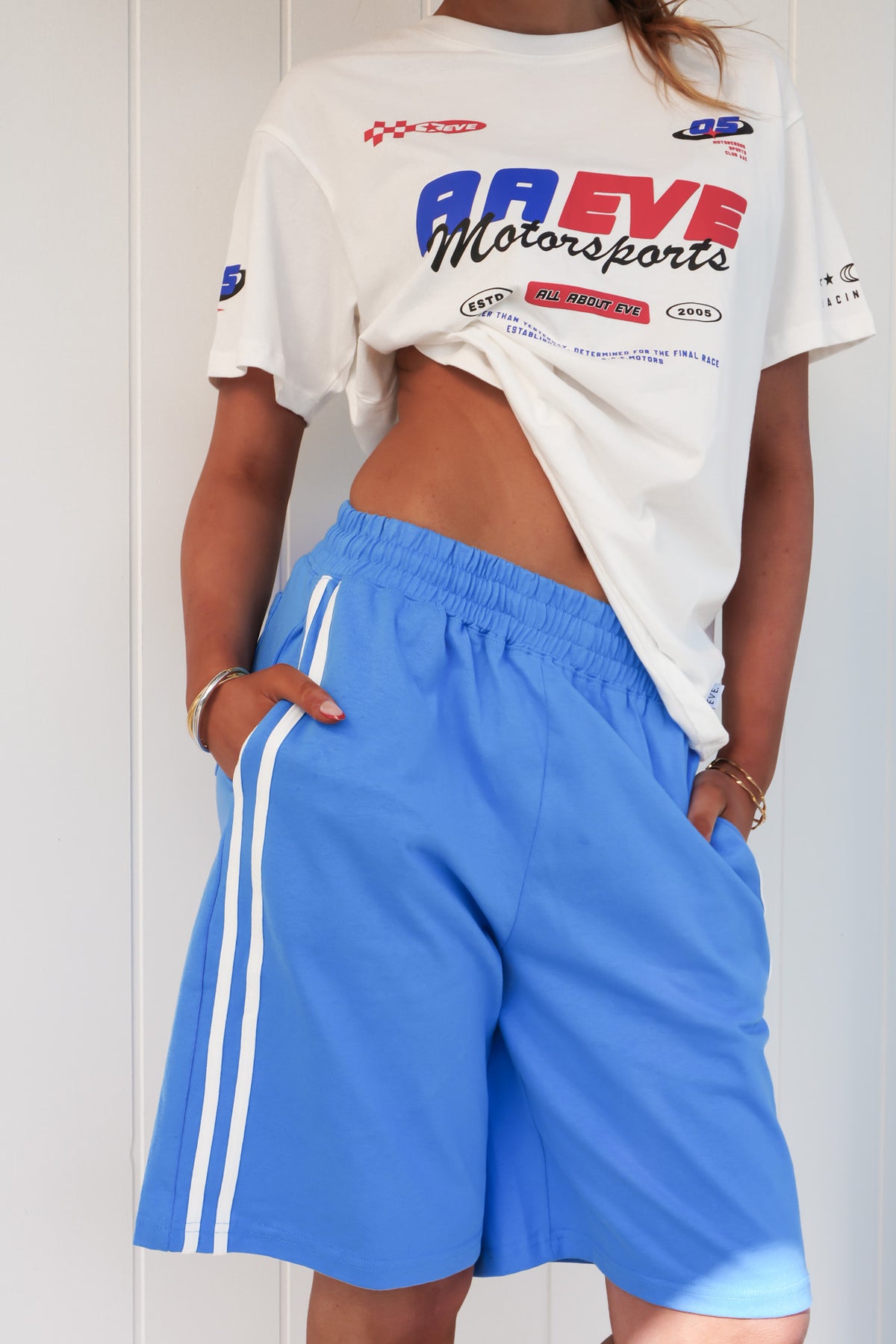 Poppy Bermuda Short Blue