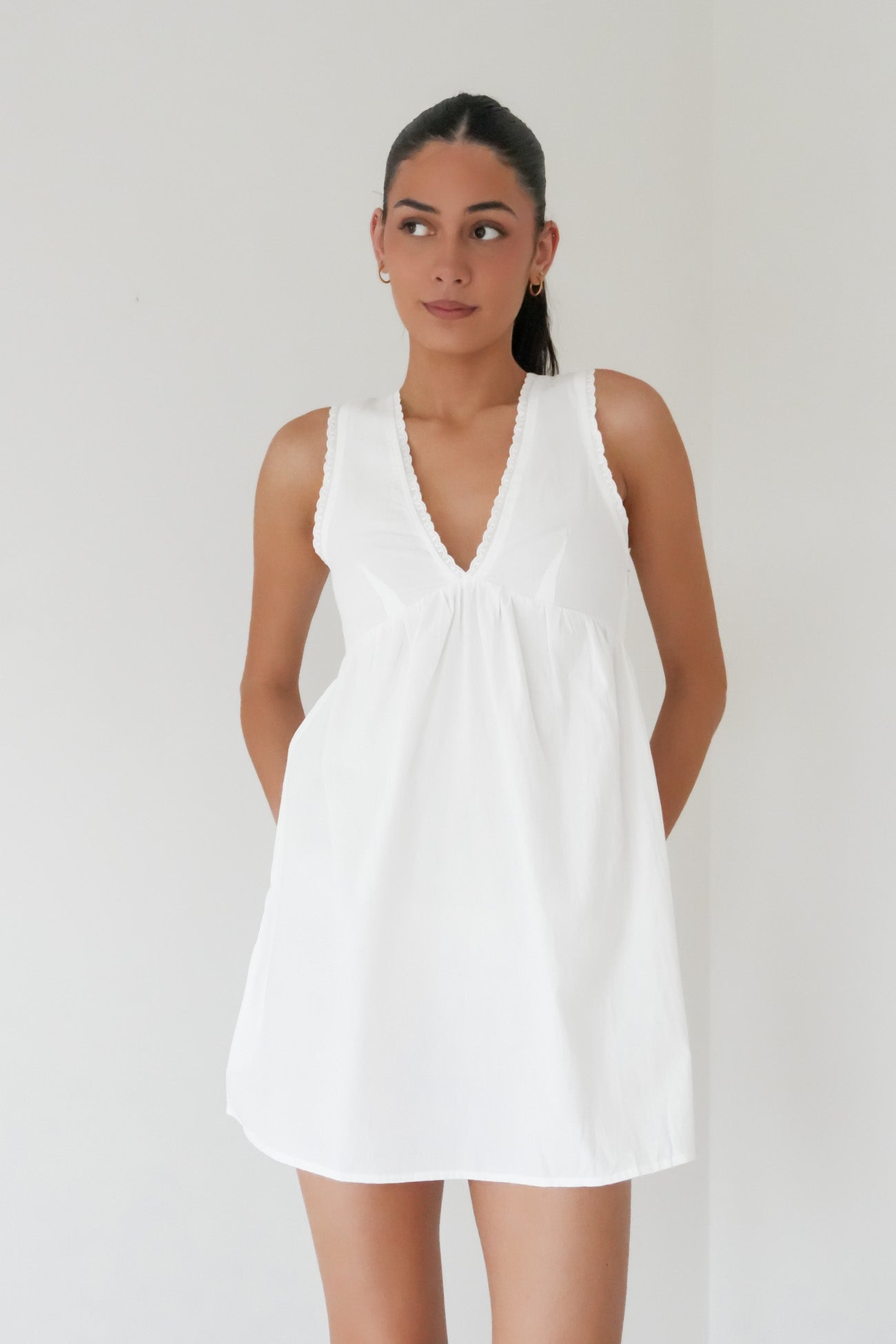 Presley Dress White