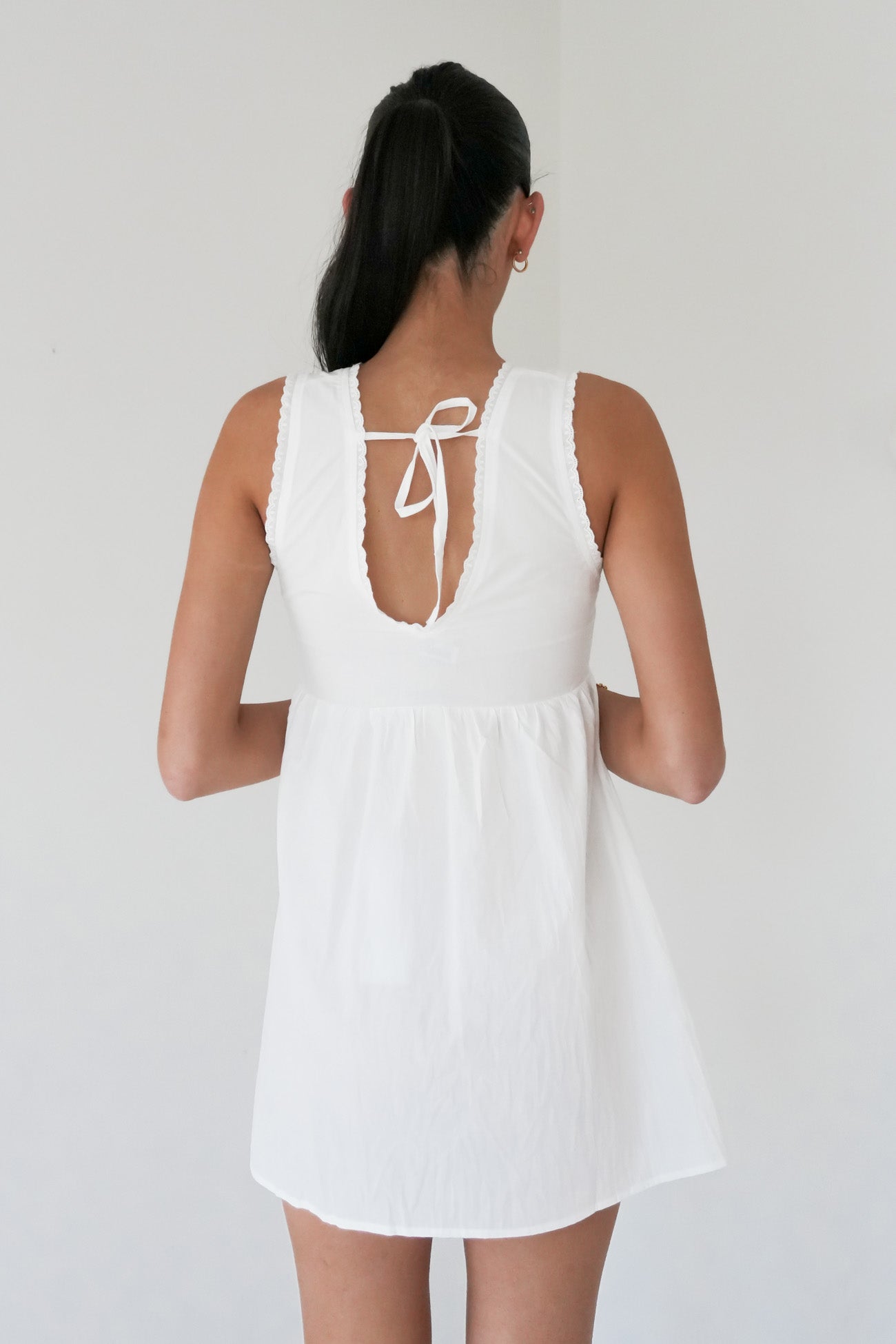 Presley Dress White