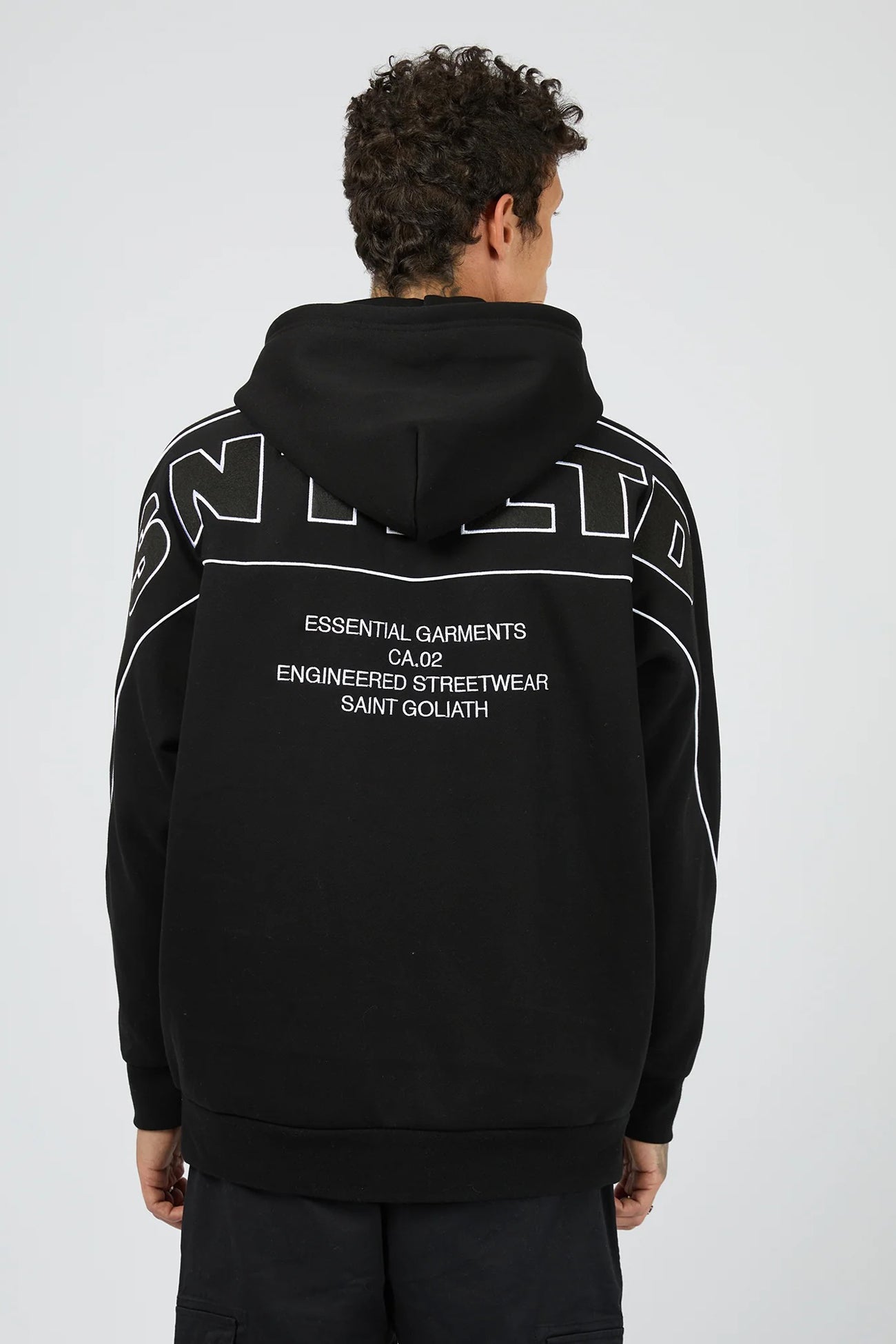 Pro Bold Hoodie Black