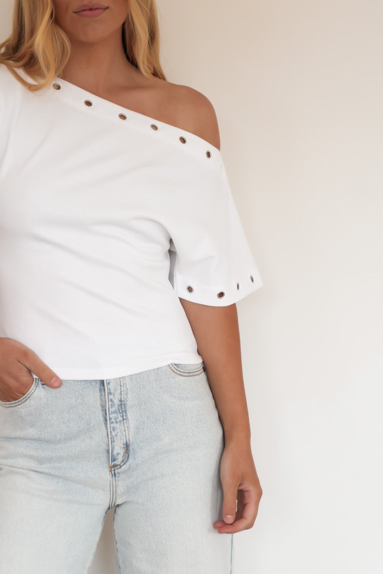 Rachel Top White