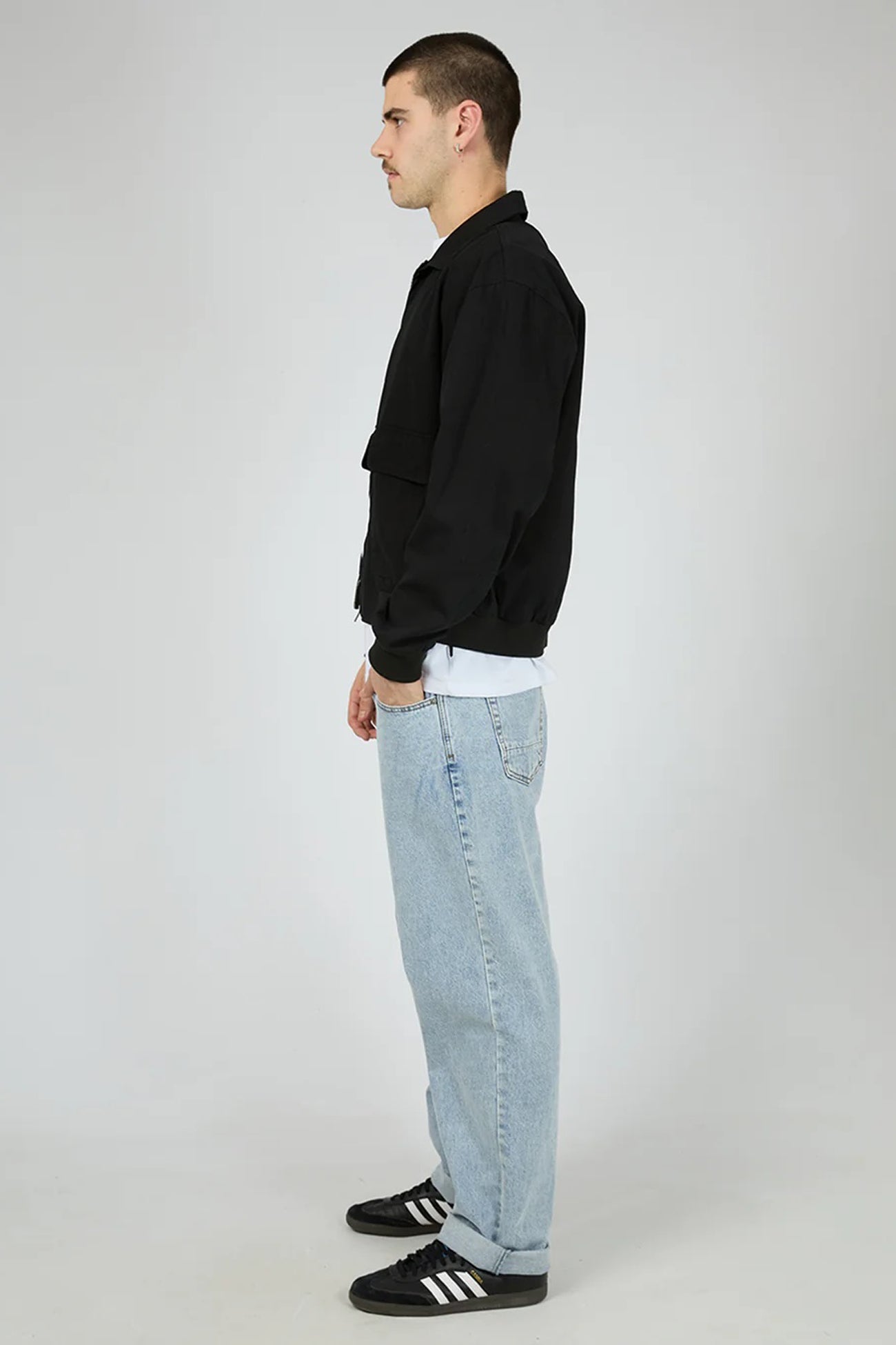 Ranger Jacket Washed Black