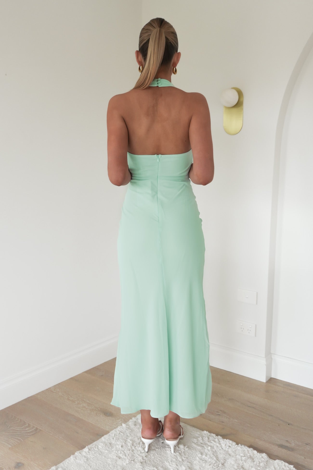 Reed Maxi Dress Mint
