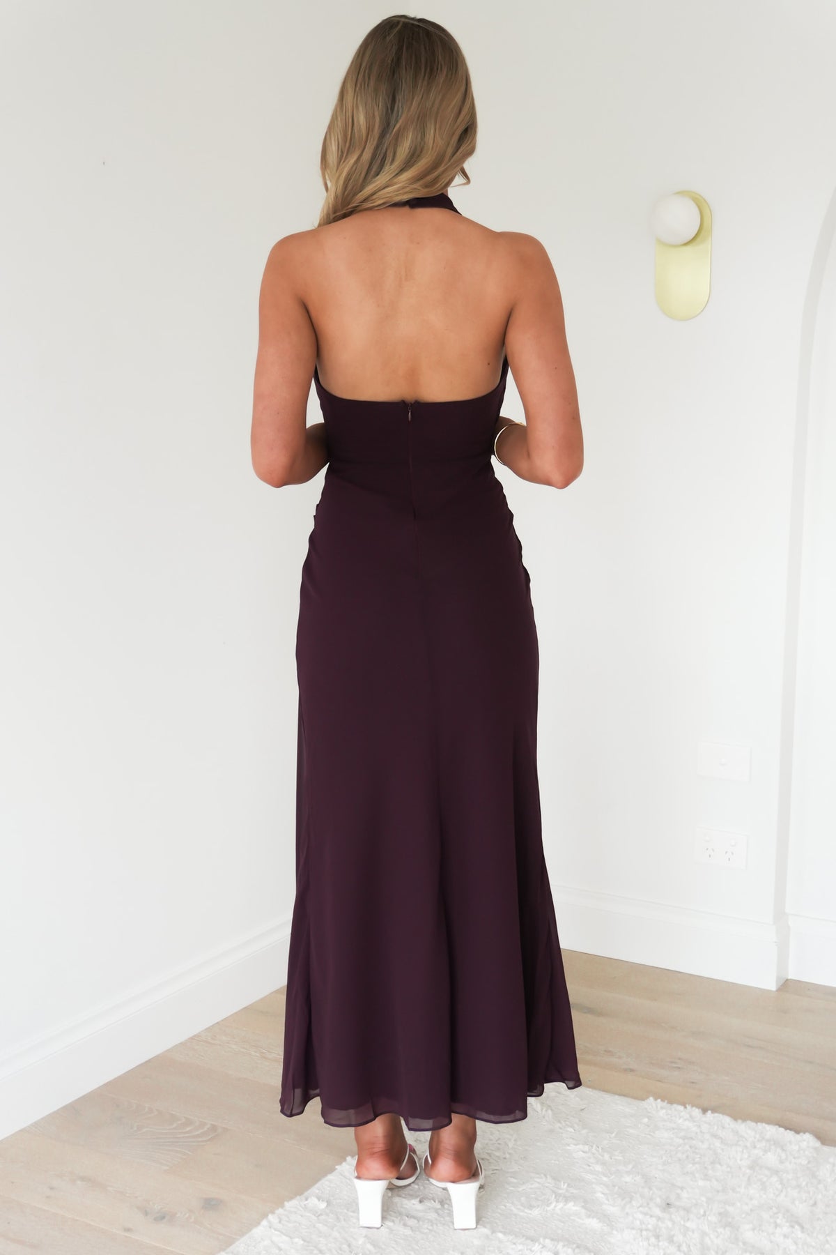 Reed Maxi Dress Purple