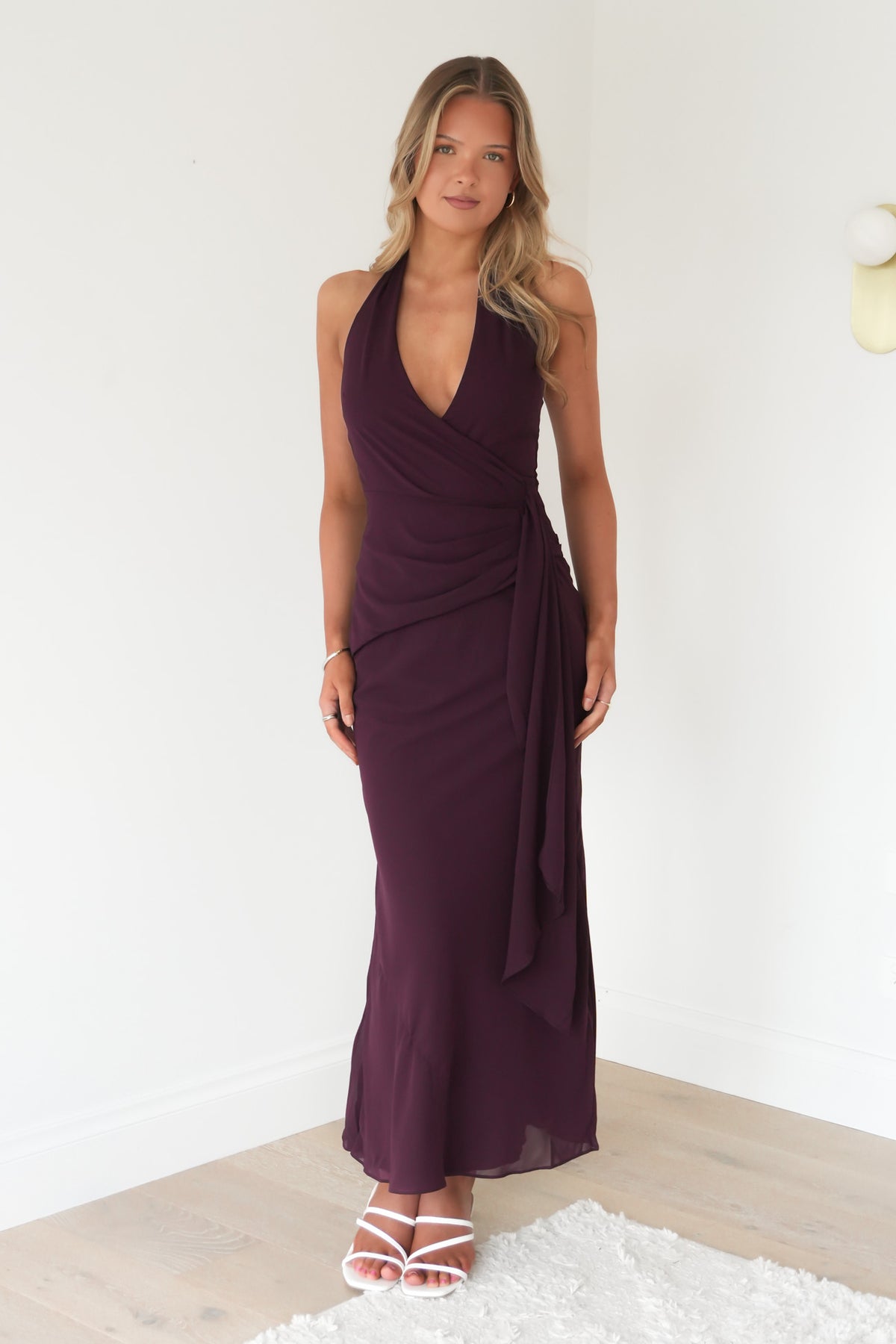 Reed Maxi Dress Purple