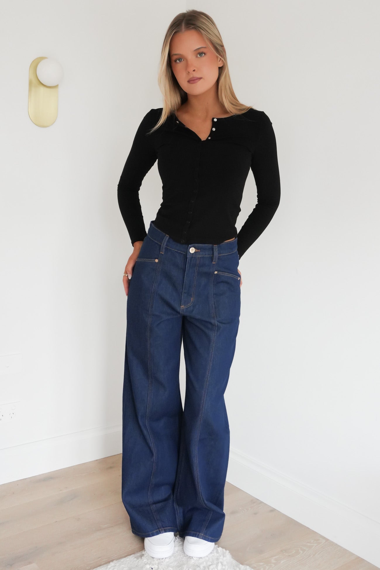 Relaxed Sailor Jean Long Deco Soho Blue